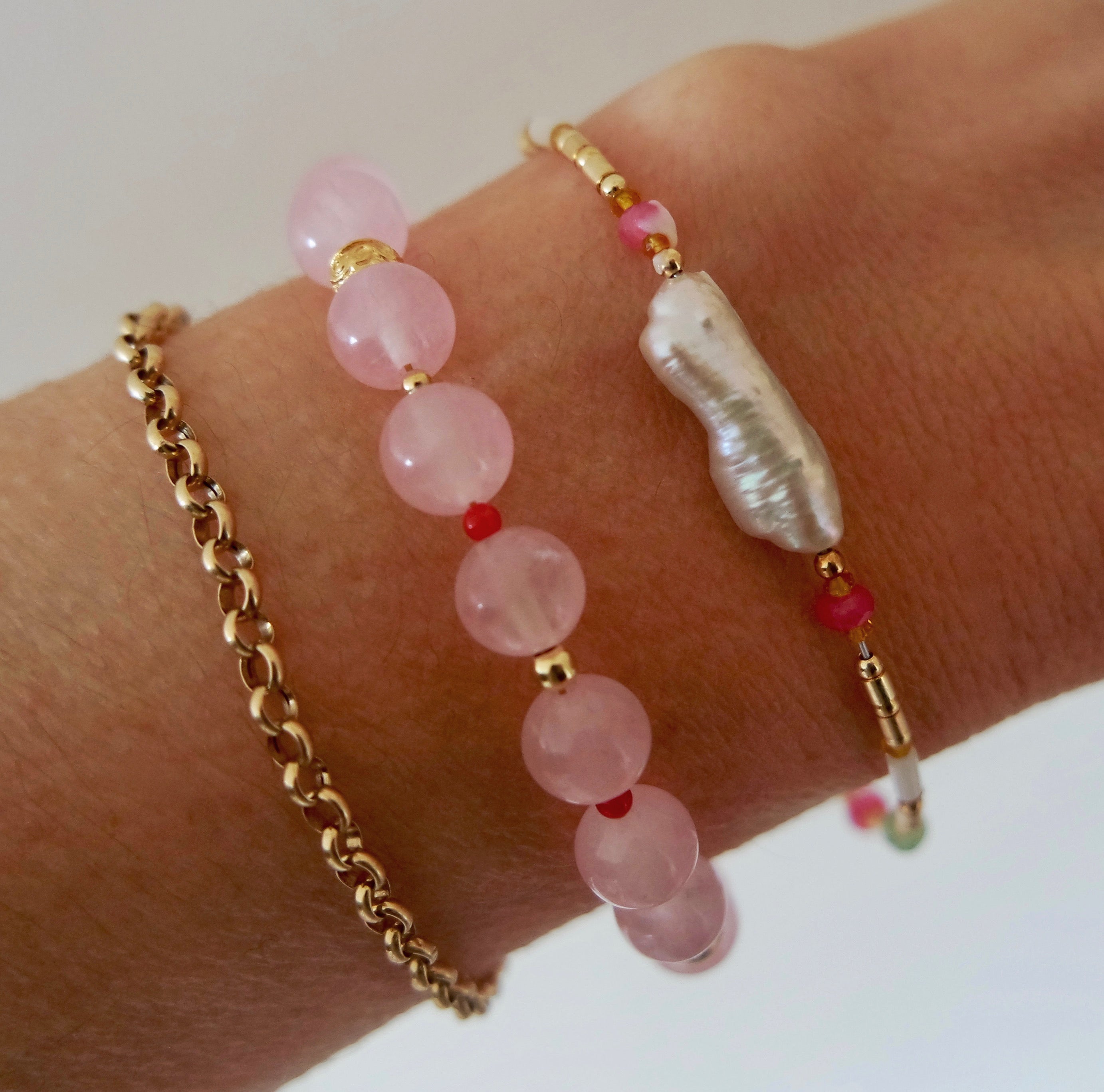 Hadria Pink Bracelet
