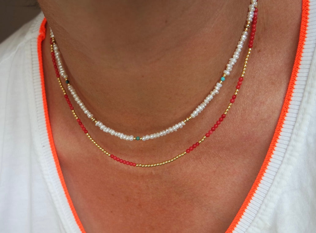 Red Mediterranean Necklace