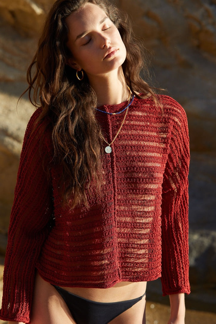 Small Silver Disc Necklace