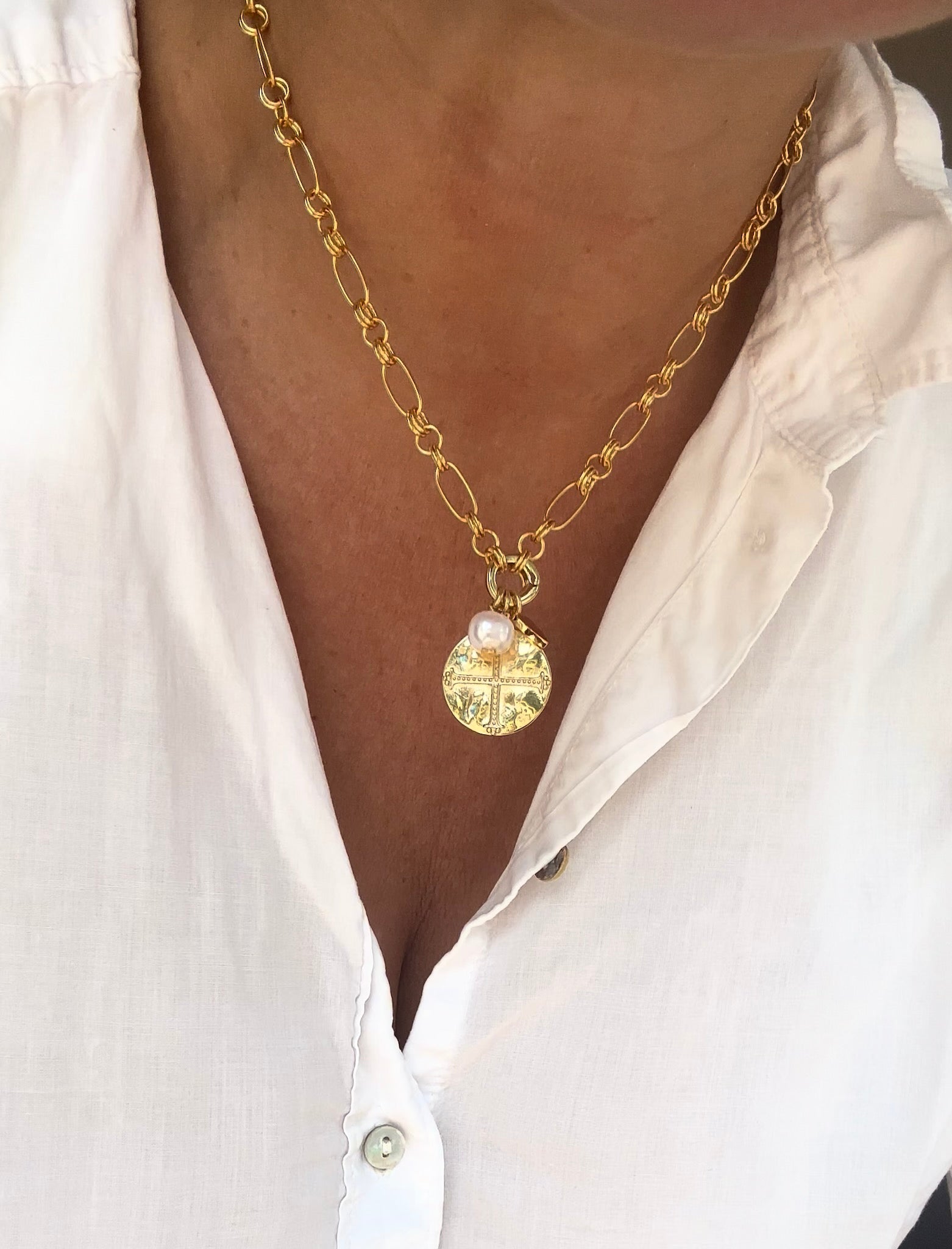 Pearl Drop Pendant
