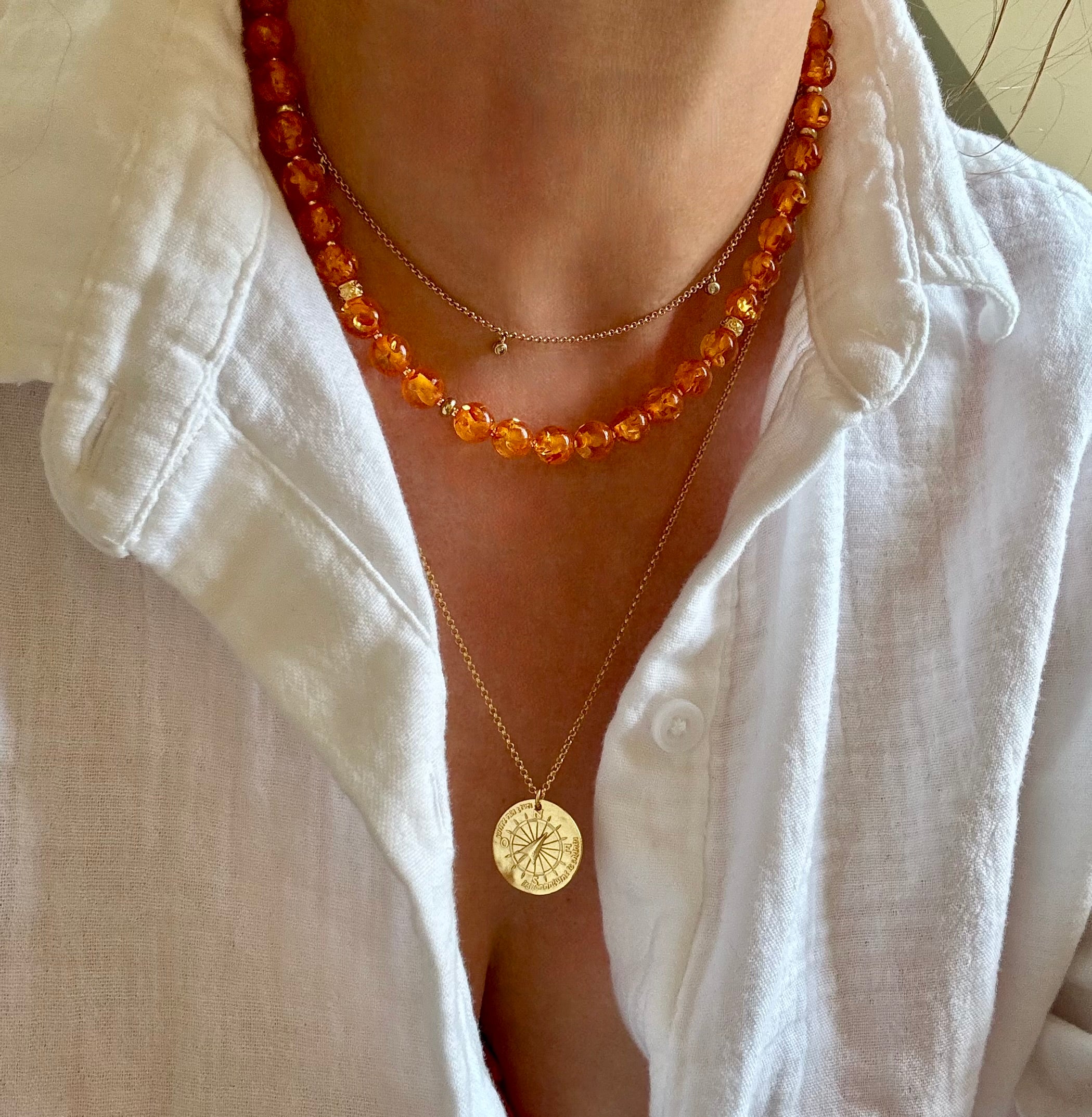 Hadria Amber Necklace