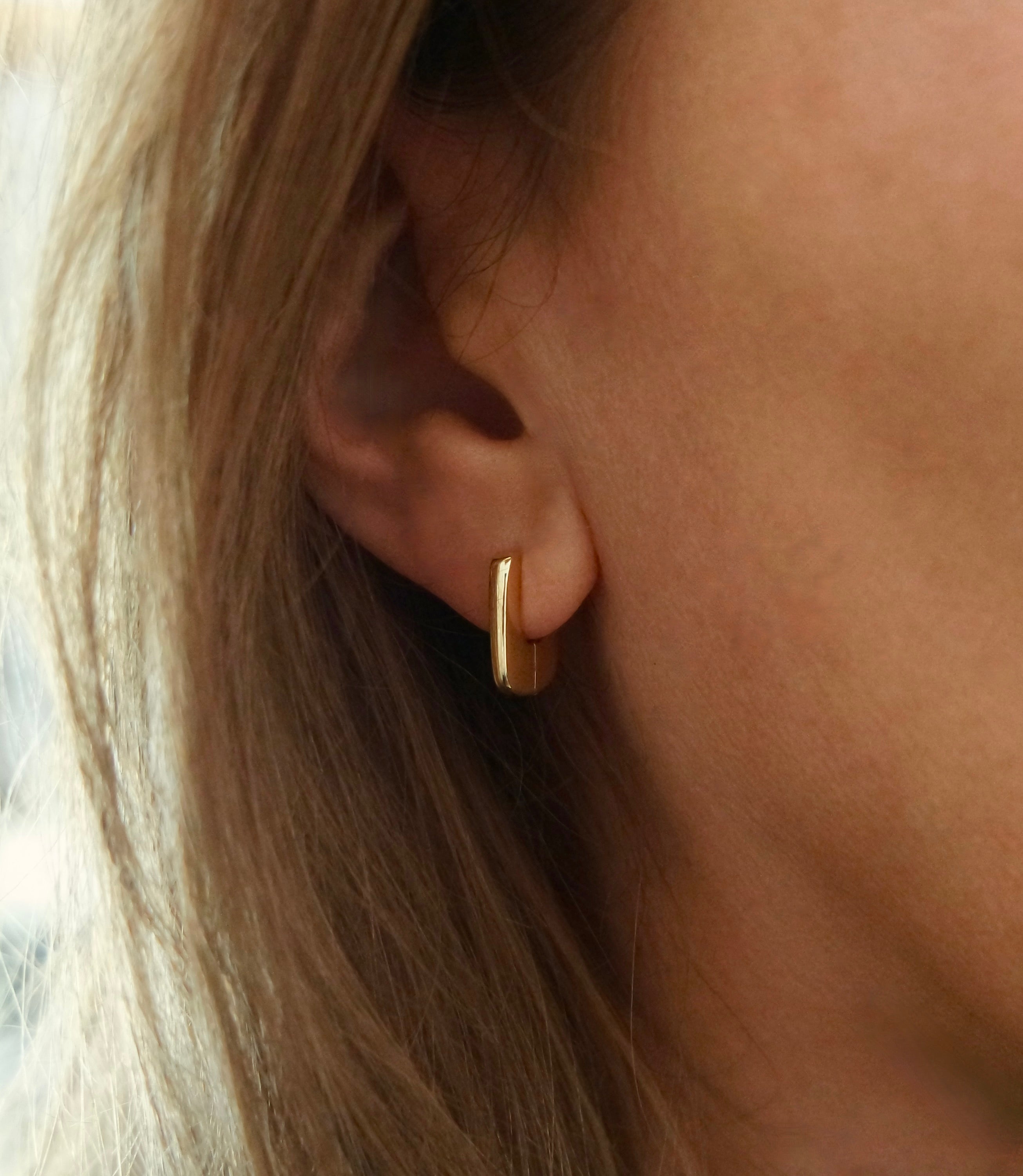 Square Hoop Earrings