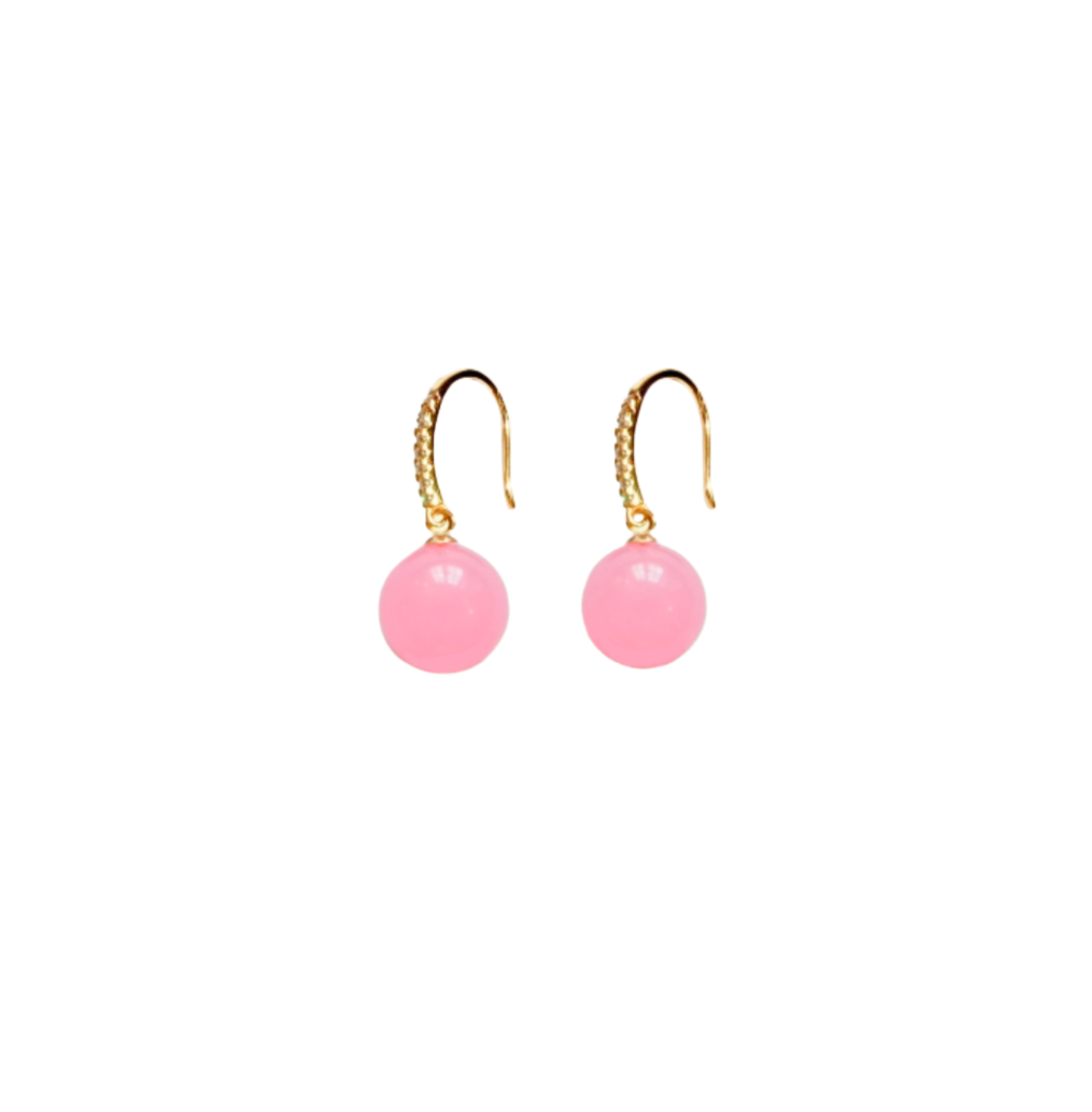 Bubble Gum Drop Earrings