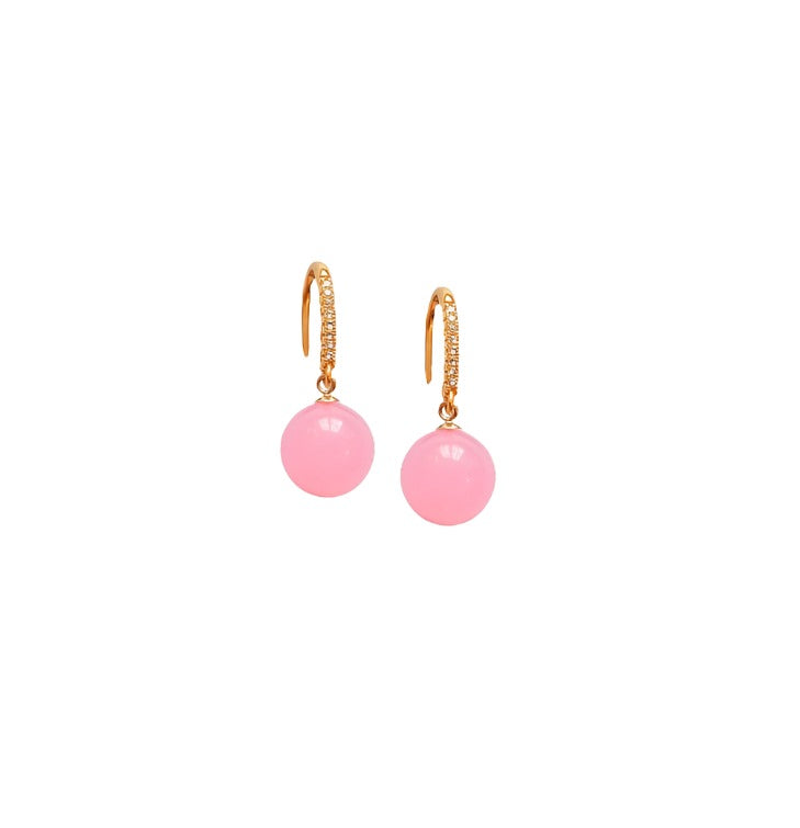 Bubble Gum Drop Earrings