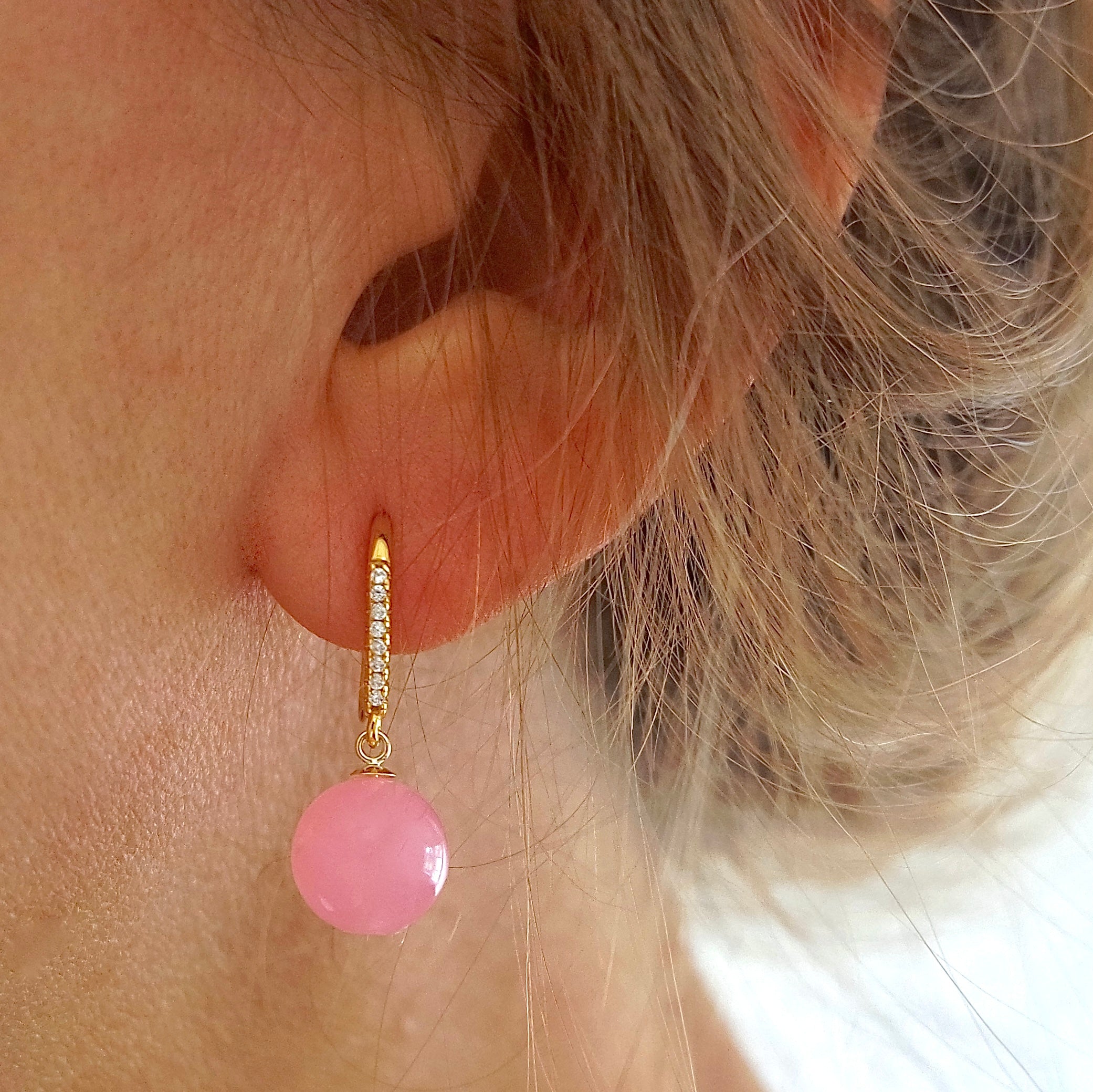 Lapis Blue Drop Earrings