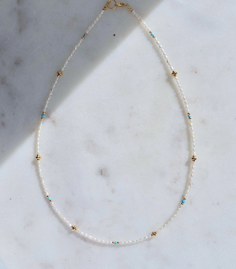 Delicate Pearl Necklace