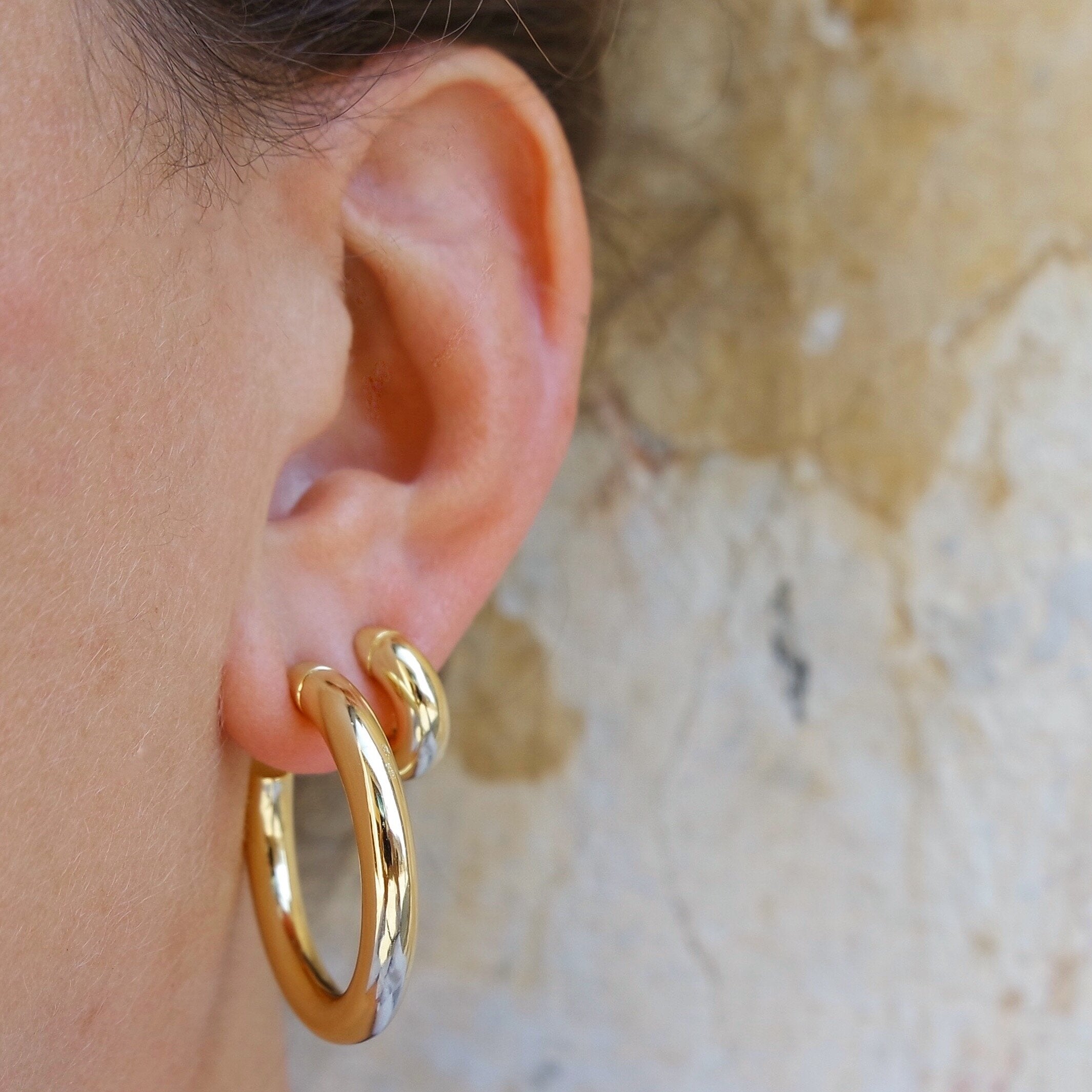 LIV III Hoop Earrings
