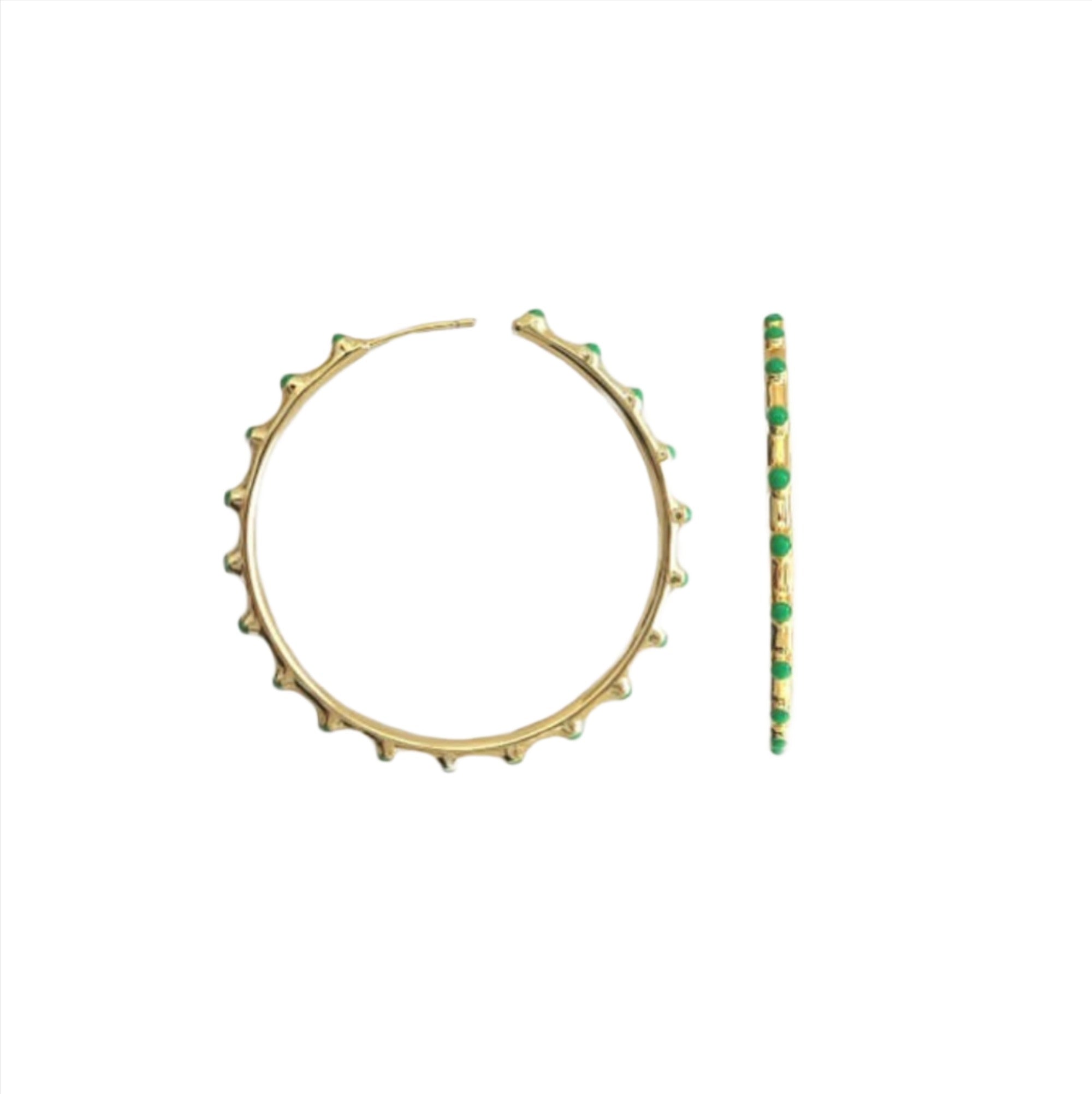 Dancers Hoop Earrings