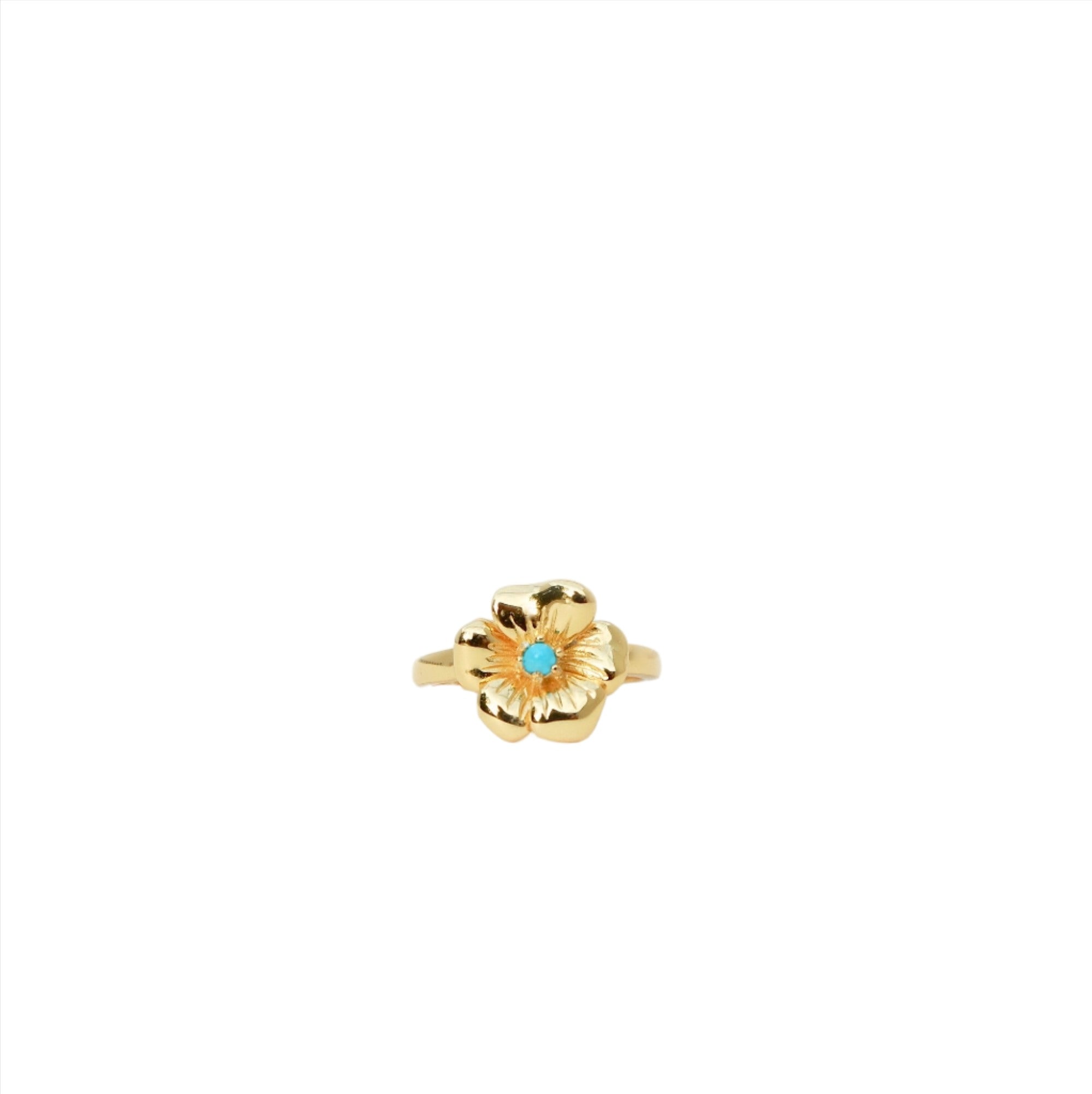 Wild Rose Turquoise Ring
