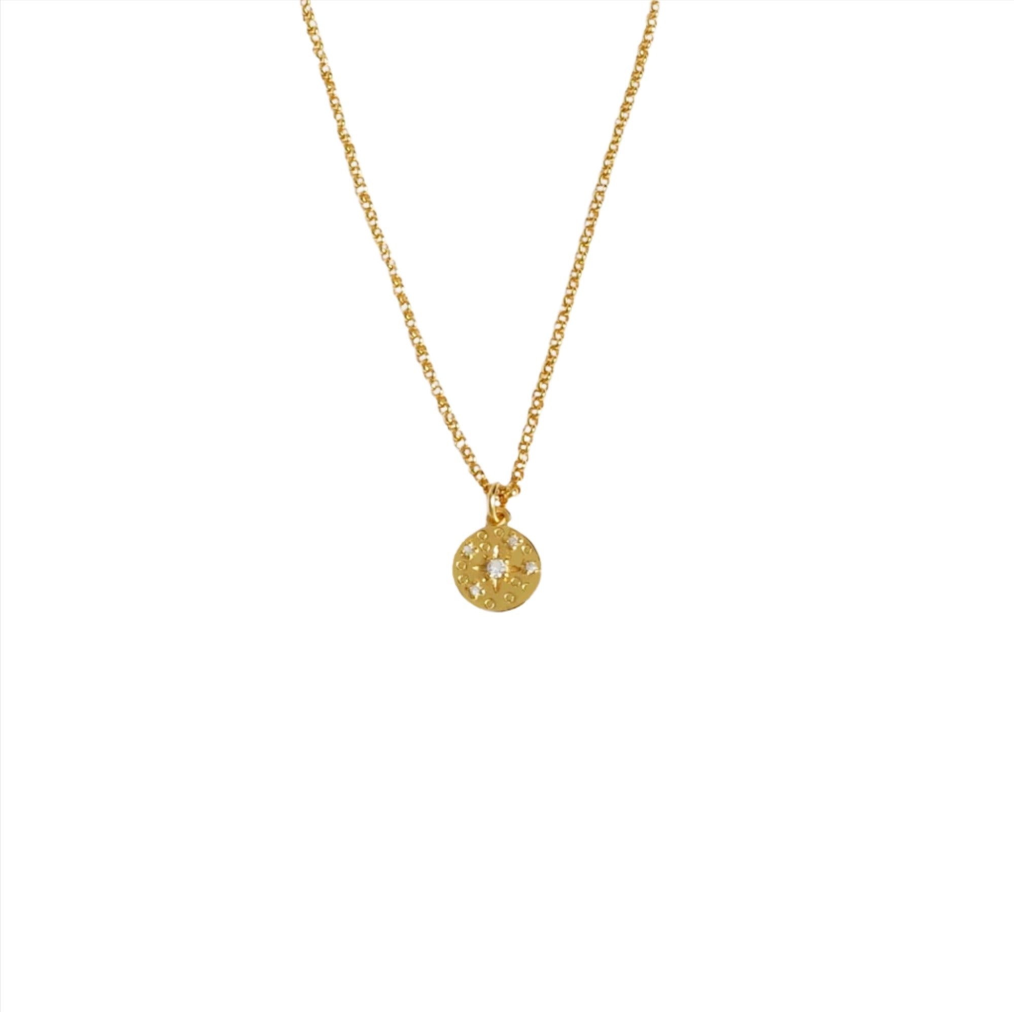 Mini Disc Necklace