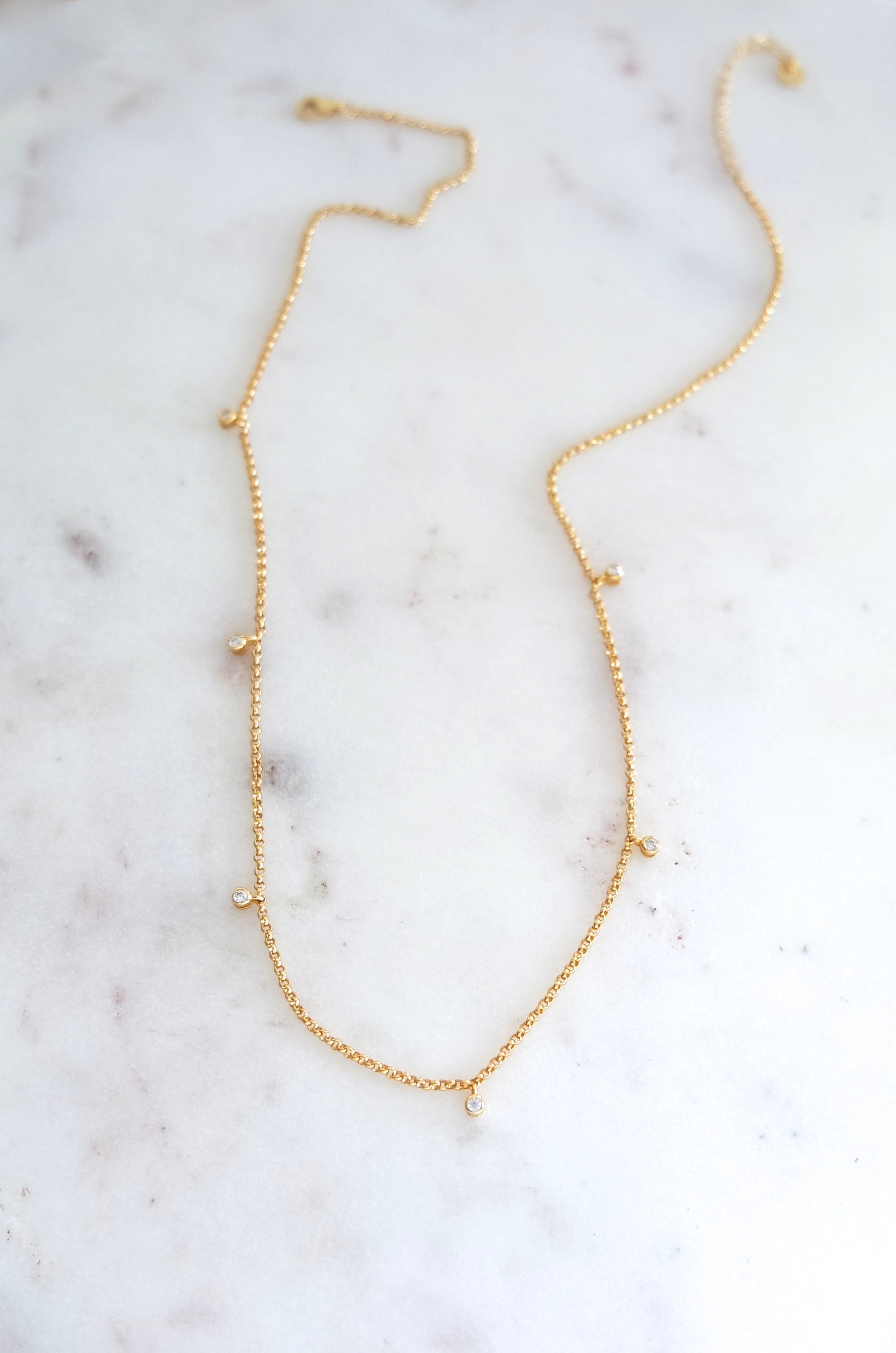 Tiny Drops Necklace