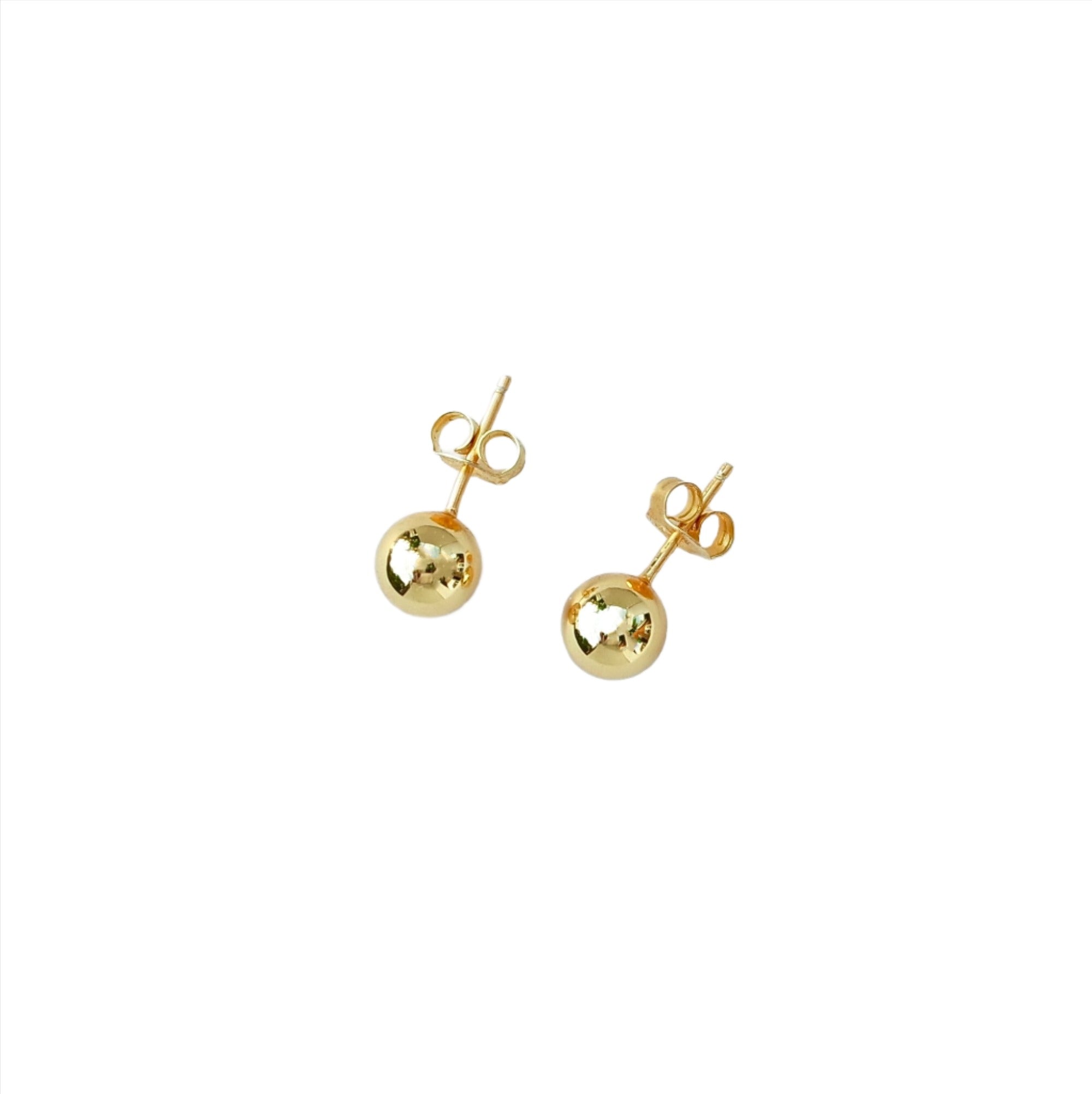 Sphere Stud Earrings