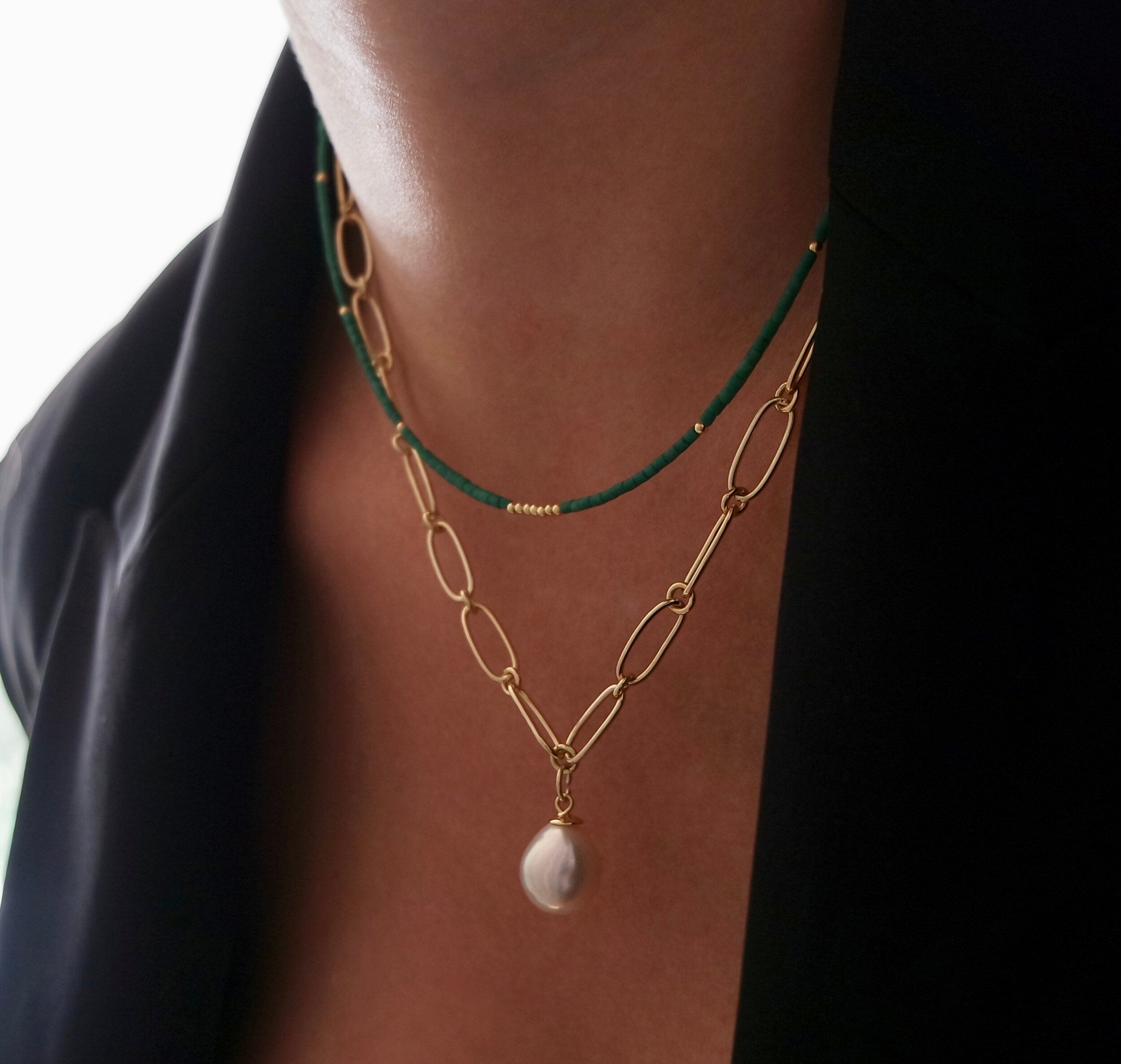 Pearl Chain Necklace