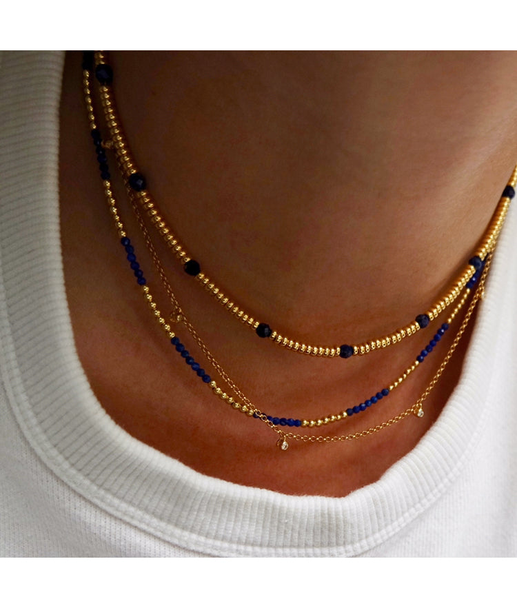 Fine Blue Lapis Necklace