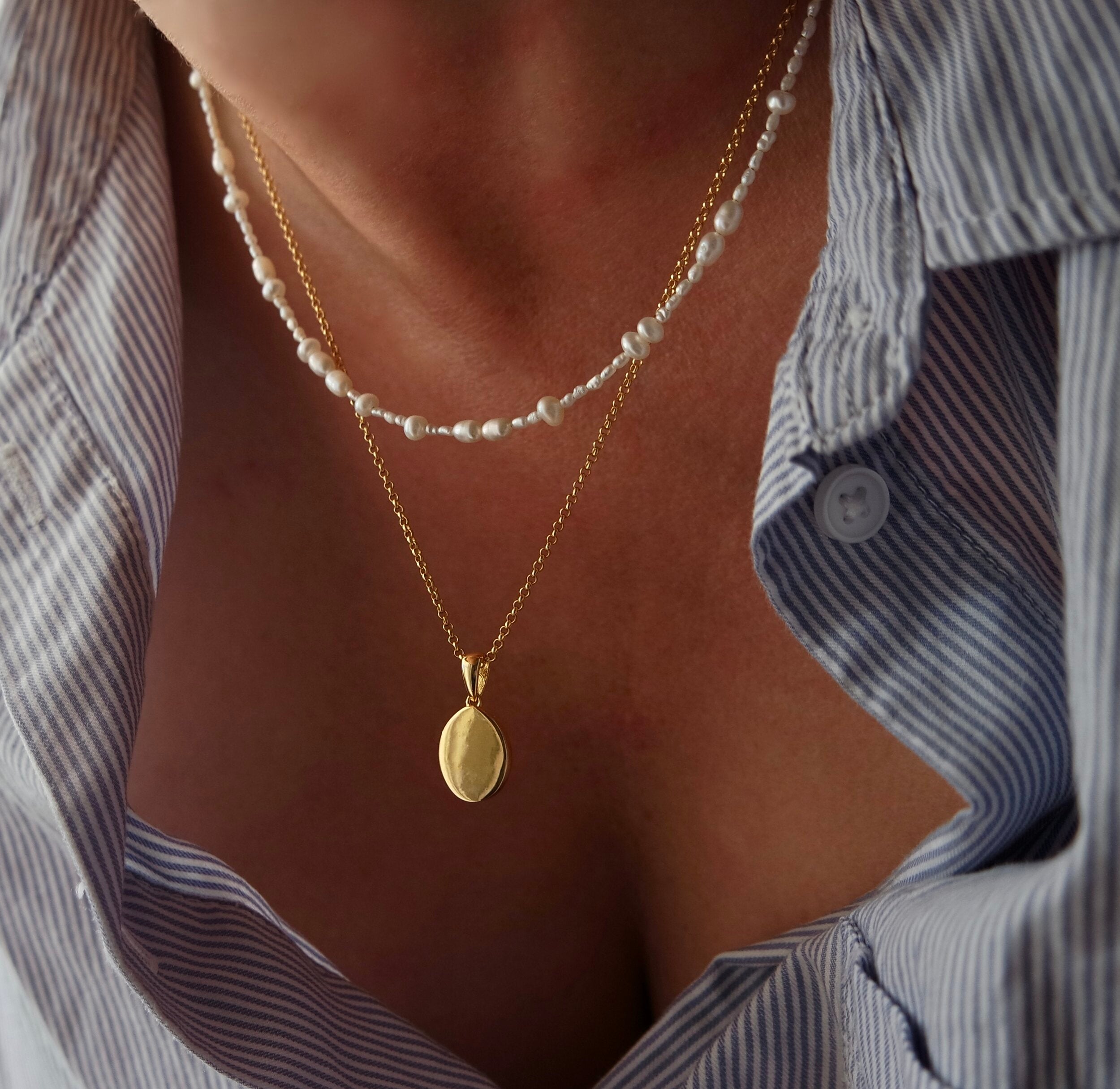 Library Pendant Necklace