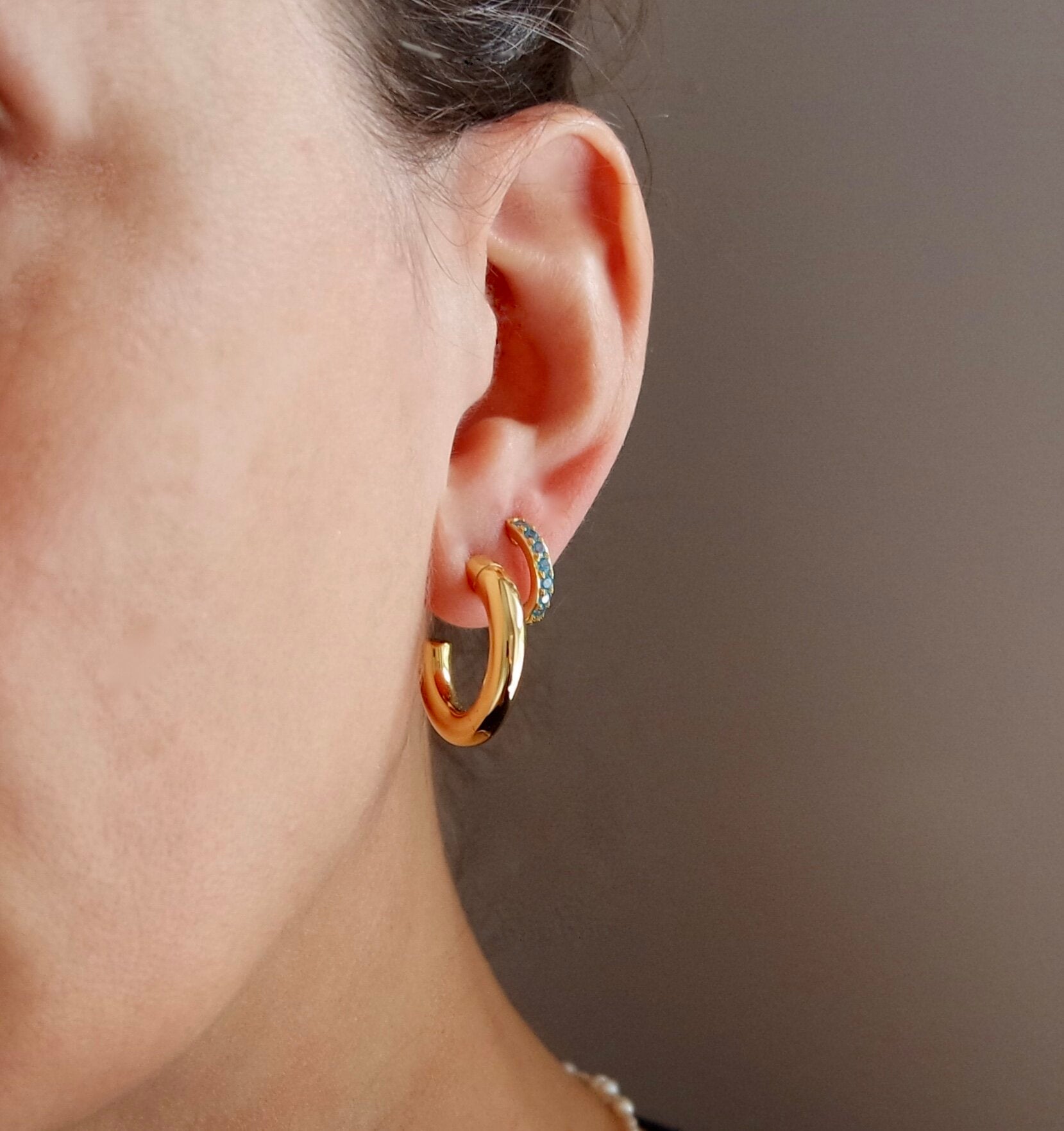 LIV II Hoop Earrings