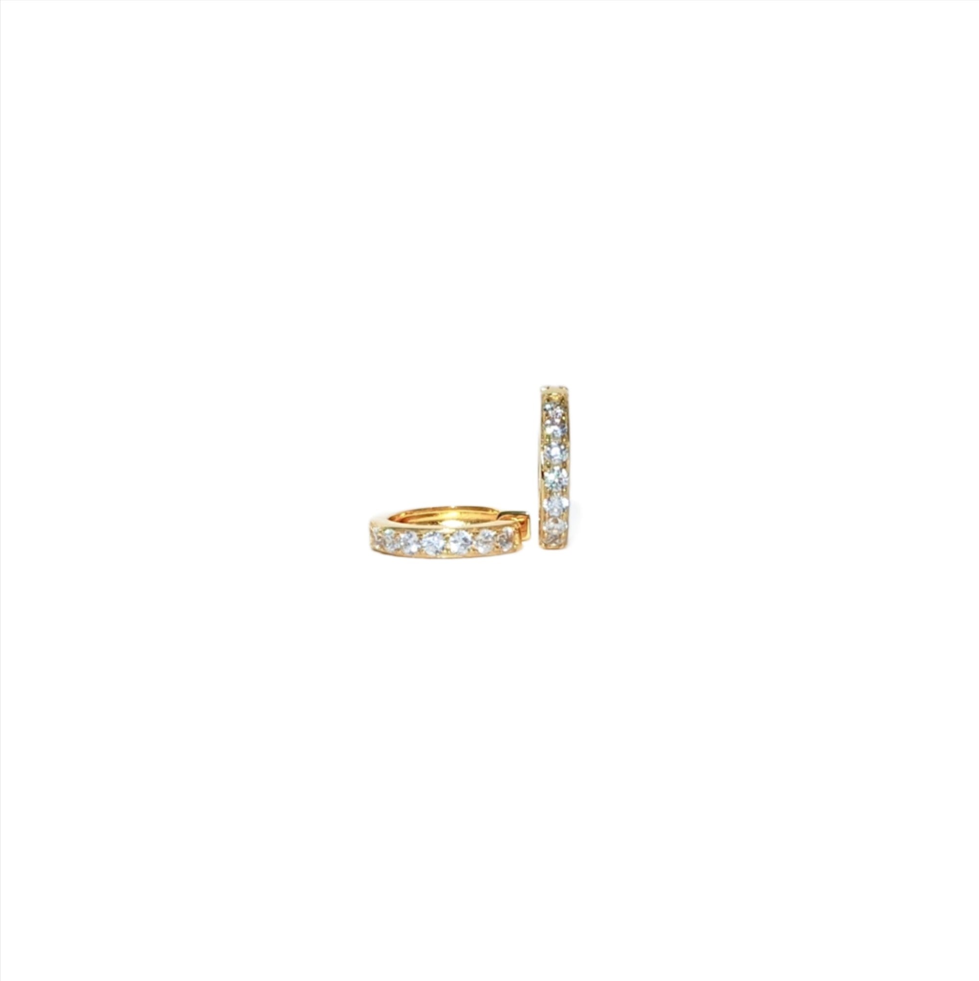 Gold Hoola Earrings