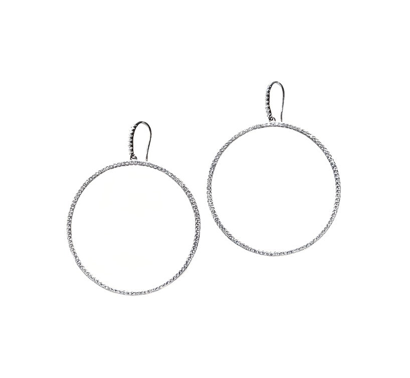 Sparkling White Hoops