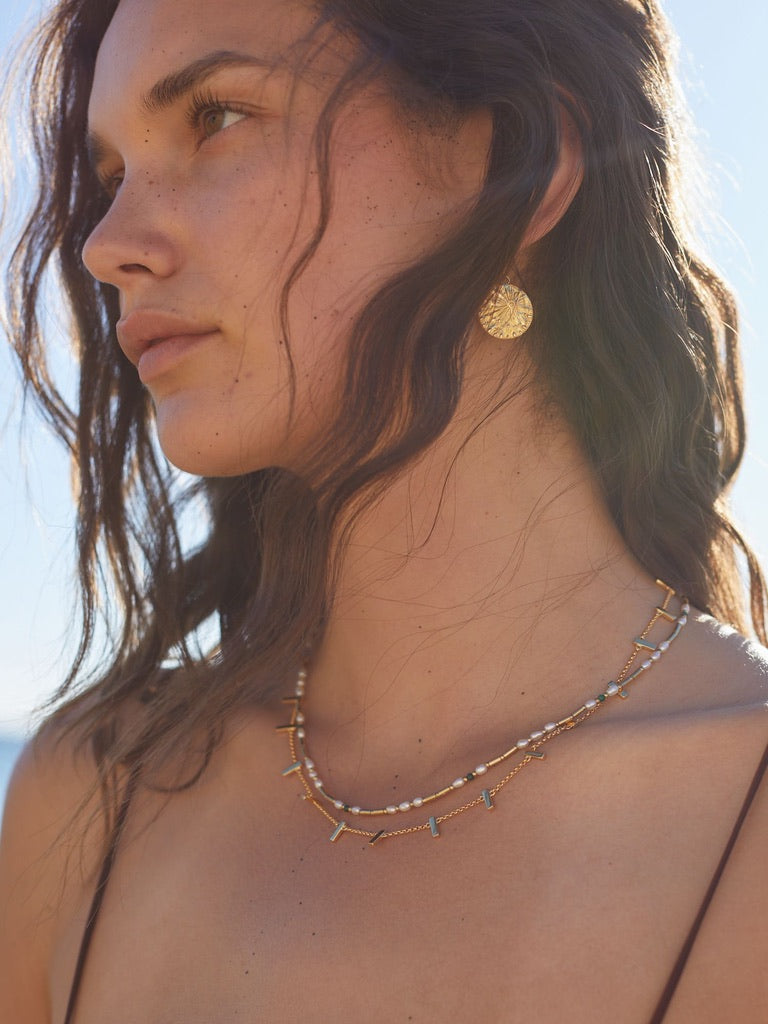Starburst Drop Earrings