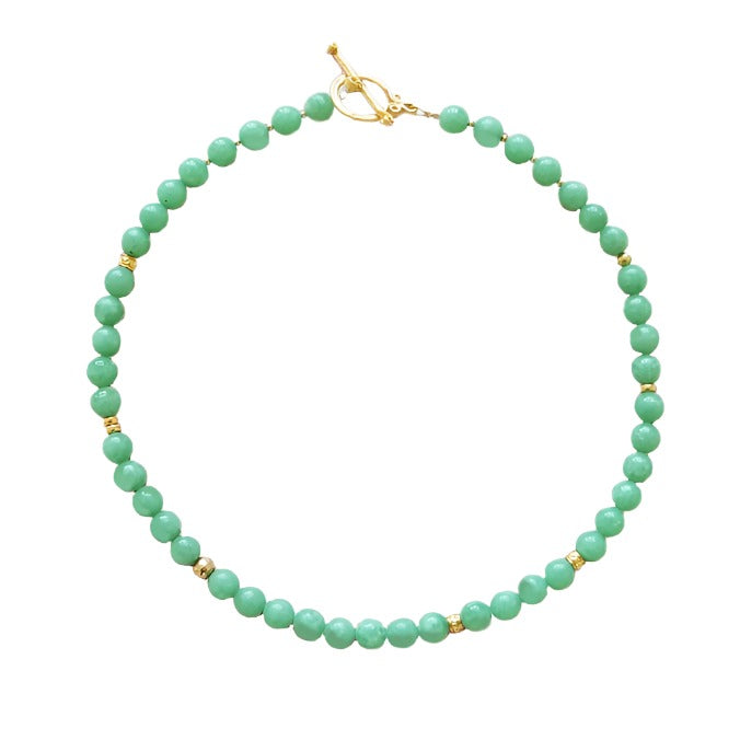 Hadria Chrysoprase Necklace
