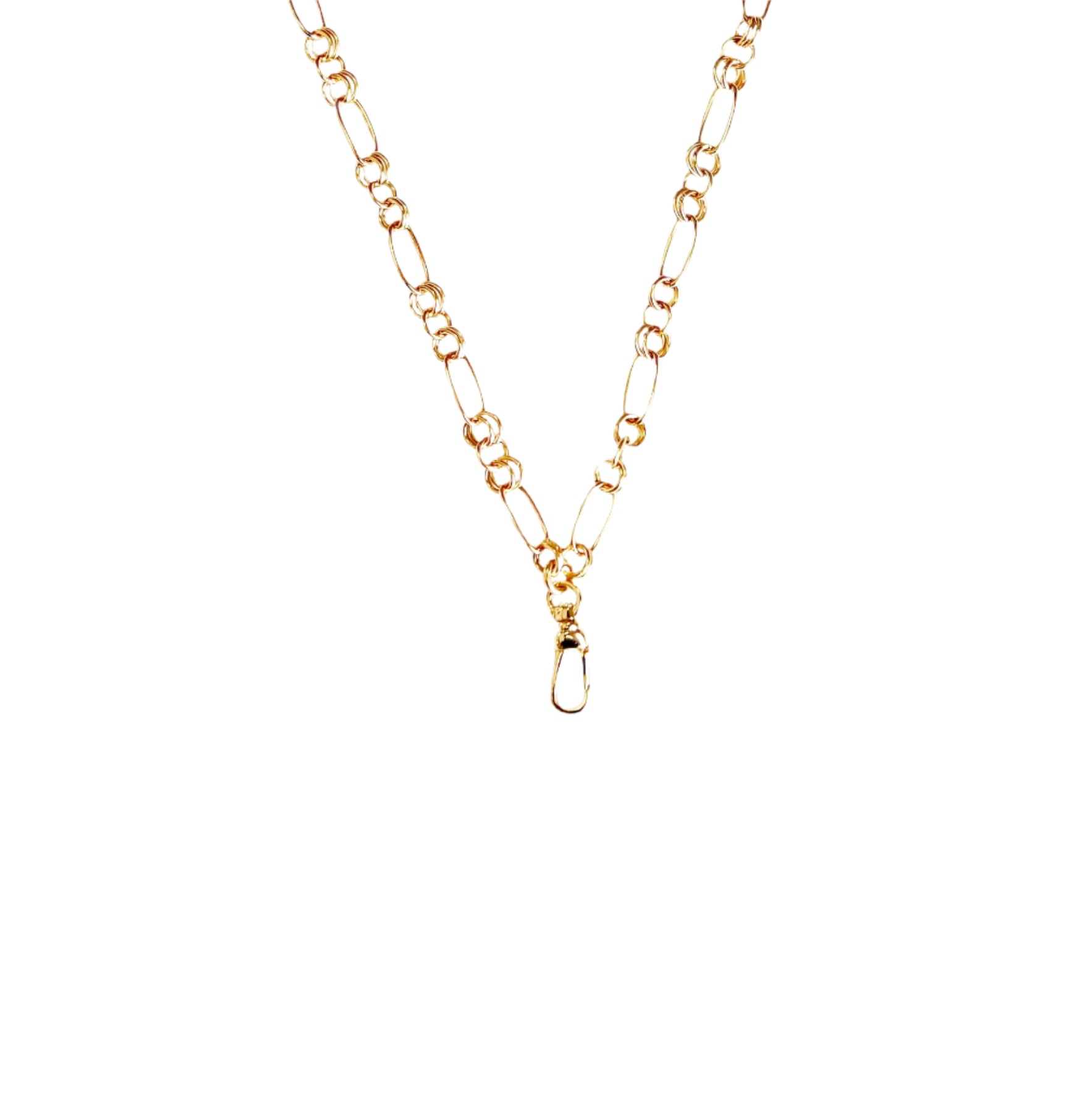 Freedom Drop Clip Chain Necklace