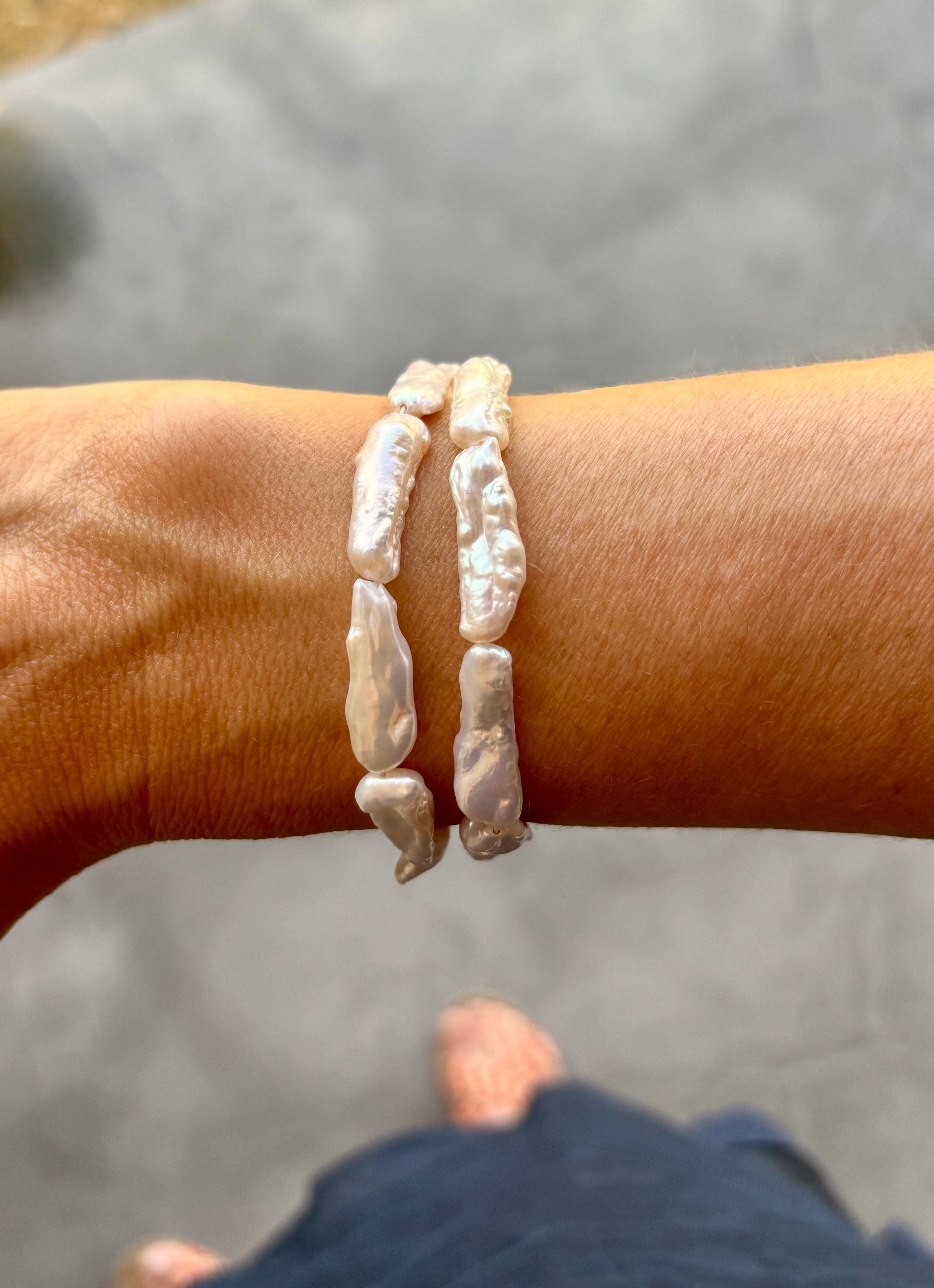Baroque Pearl Bracelet