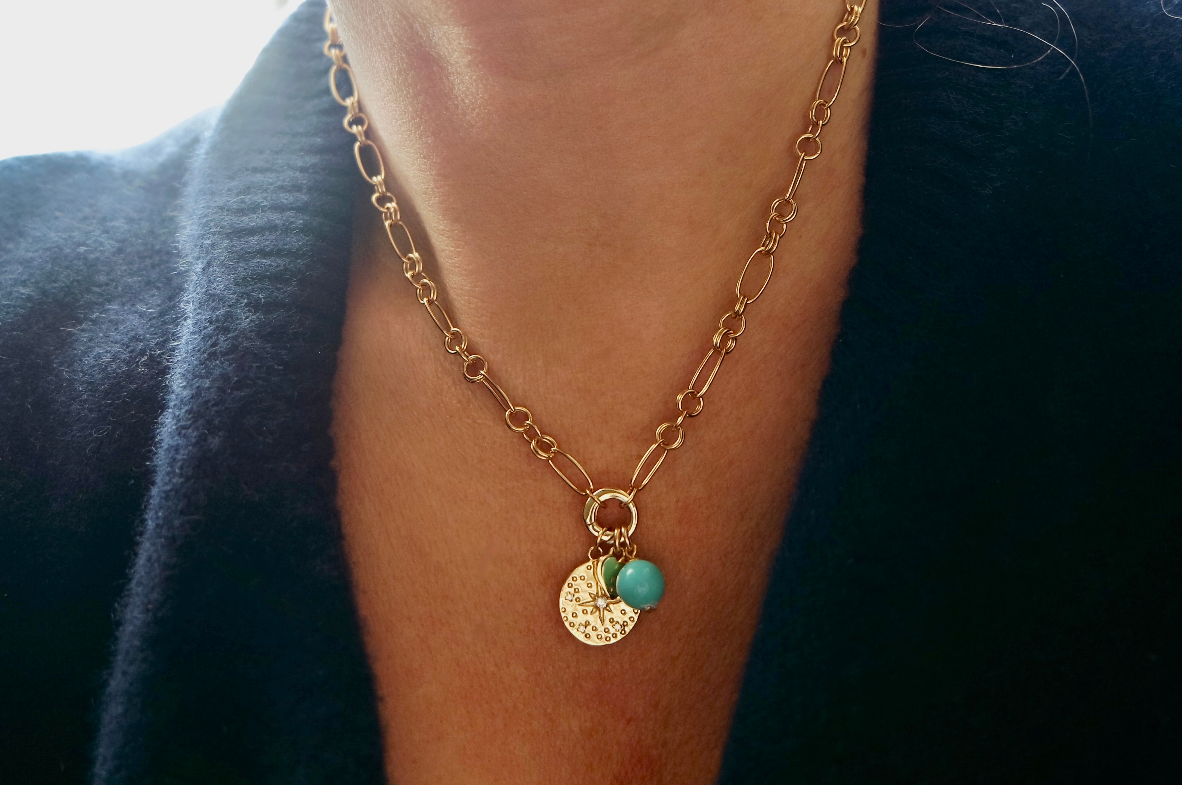 Turquoise Drop Pendant