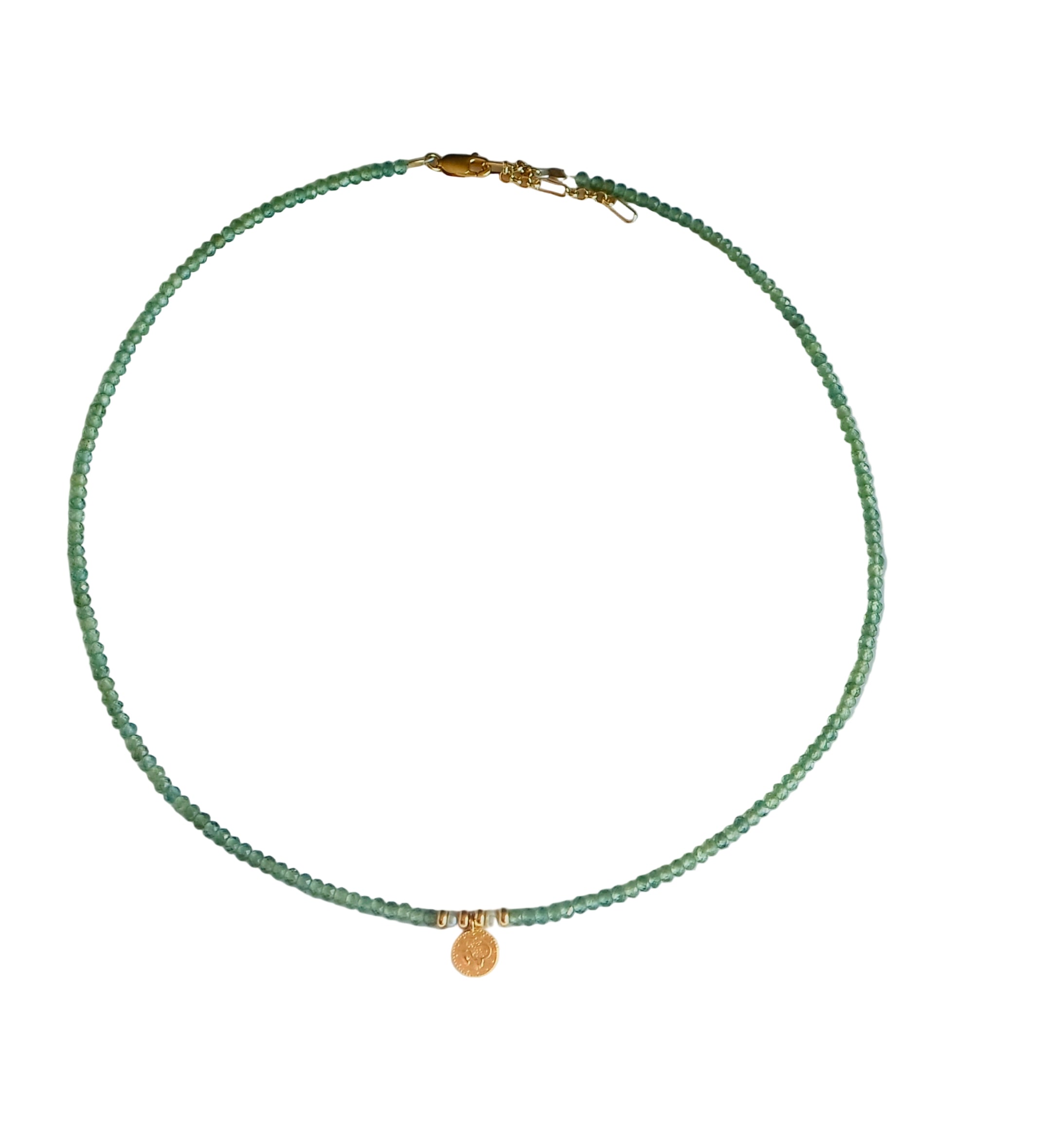 Candy Peridot Stone Necklace