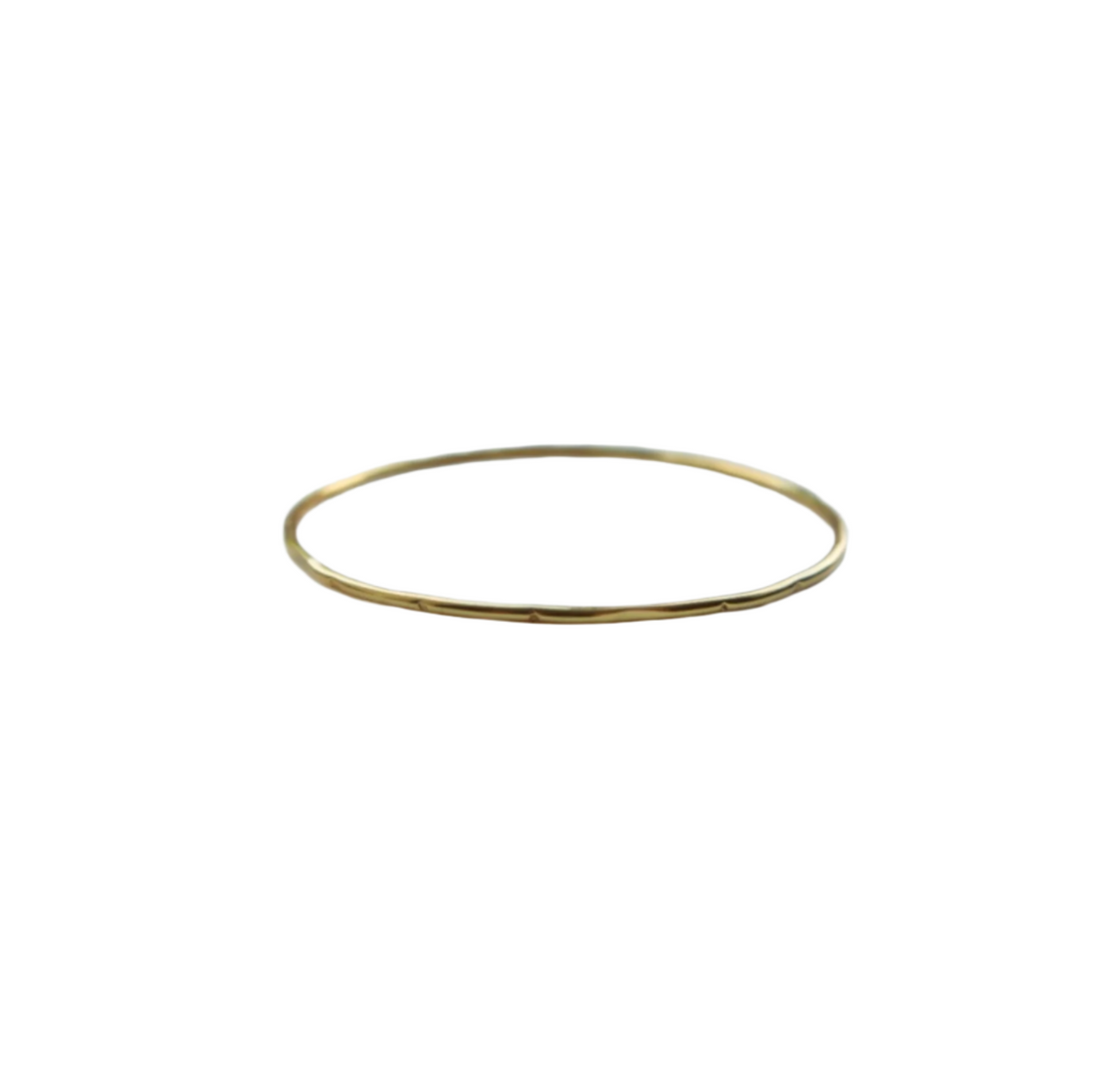 Hammered Bangle Bracelet