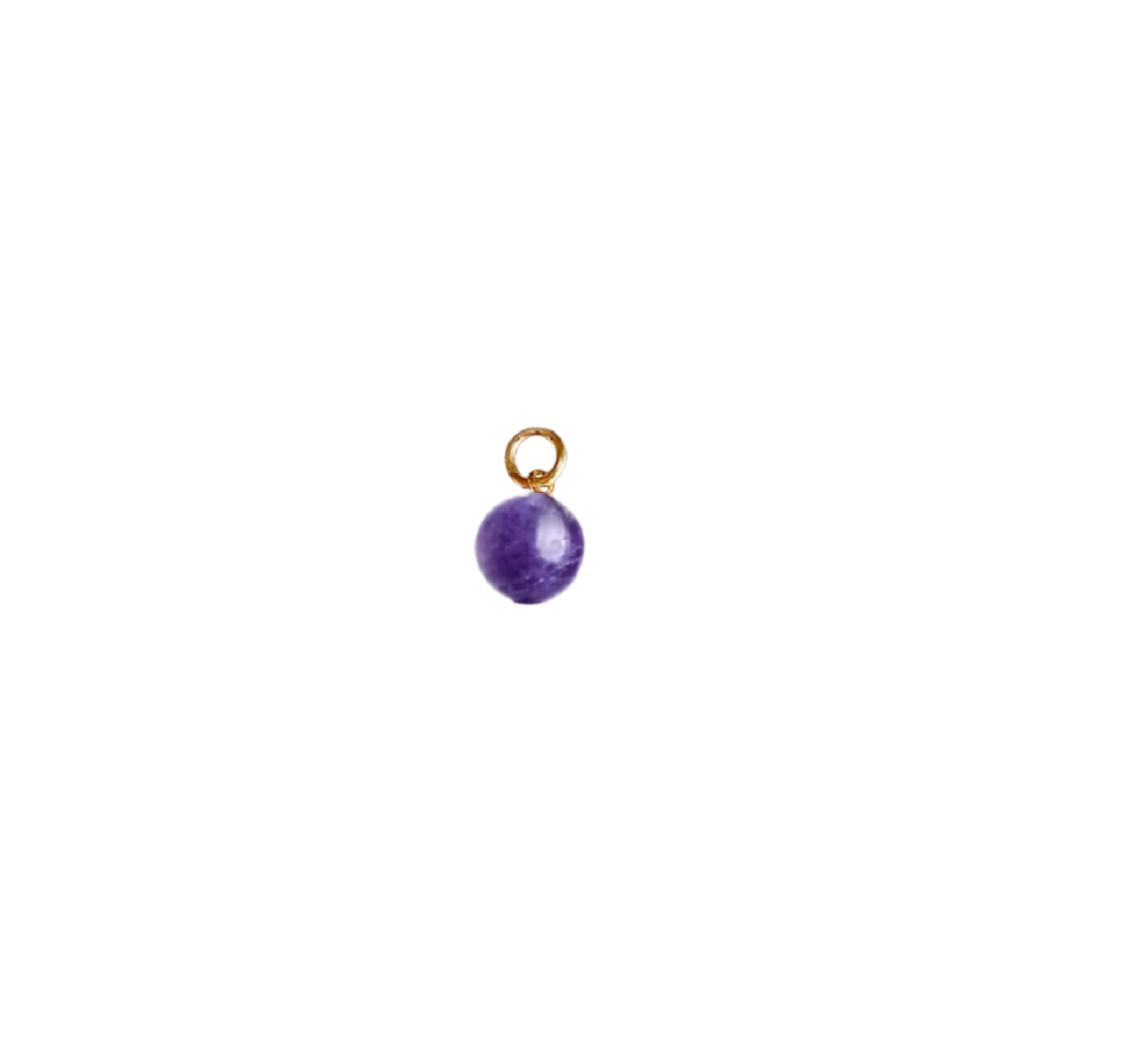 Amethyst Drop Pendant