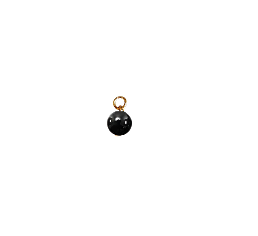 Black Onyx Drop Pendant