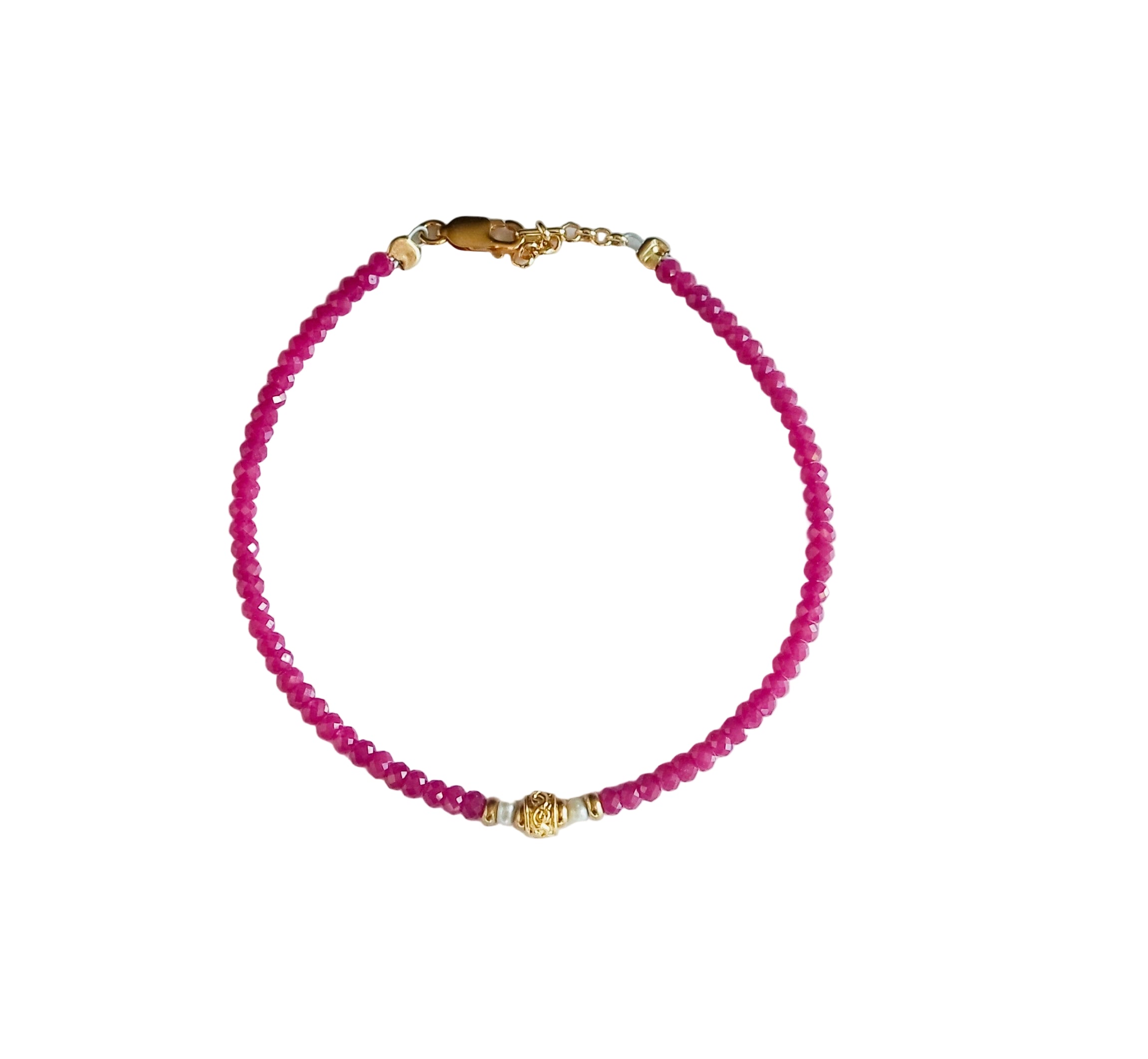 Candy Ruby Stone Bracelet