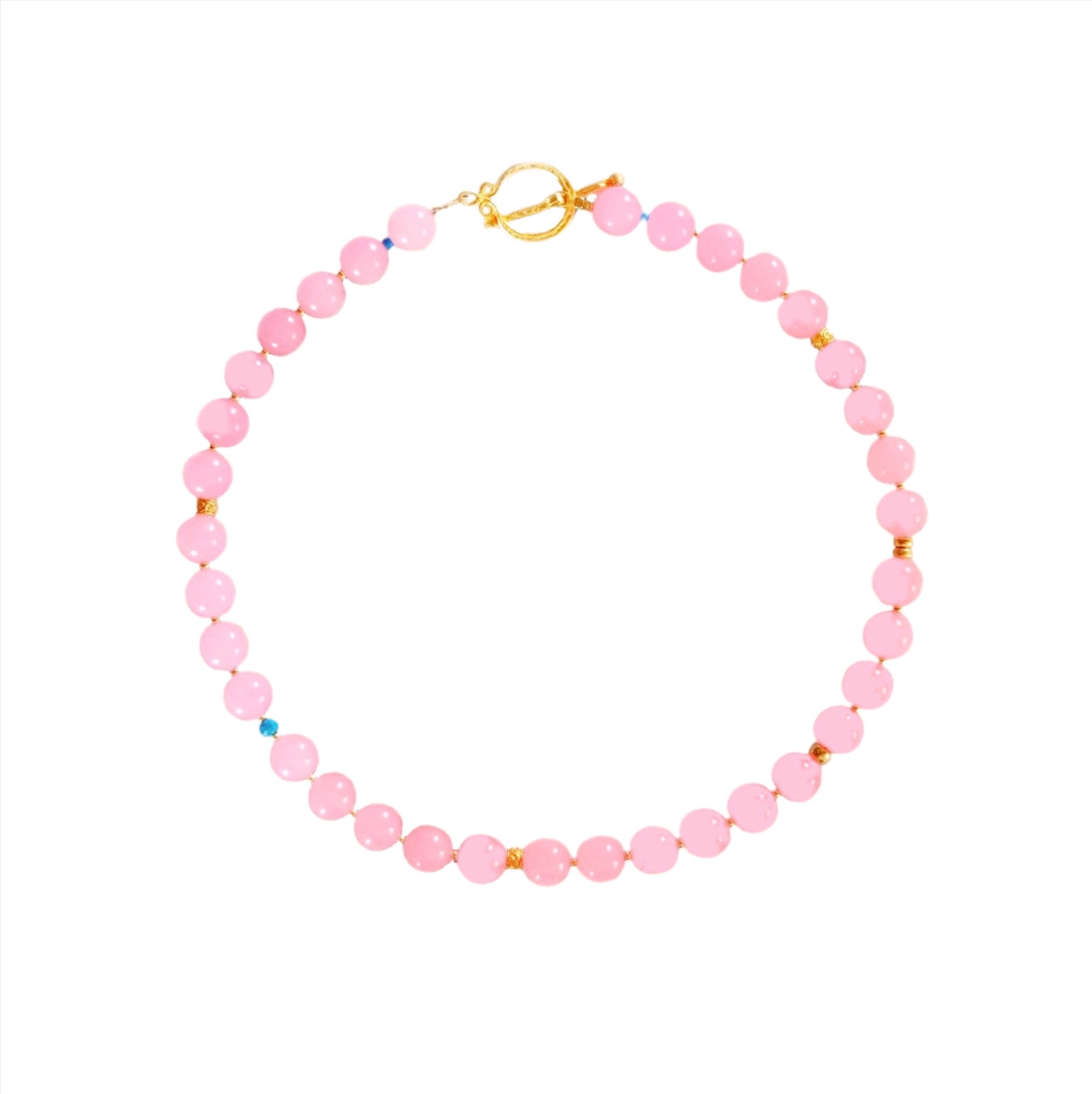Pink Gum Ball Necklace