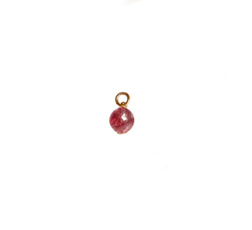 Garnet Drop Pendant