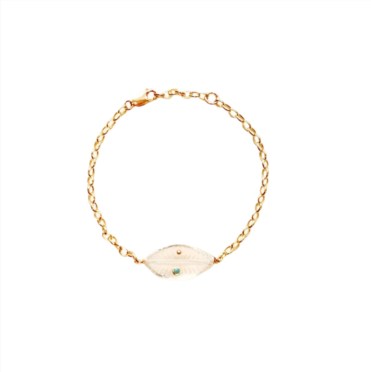 Crystal Cowrie Bracelet