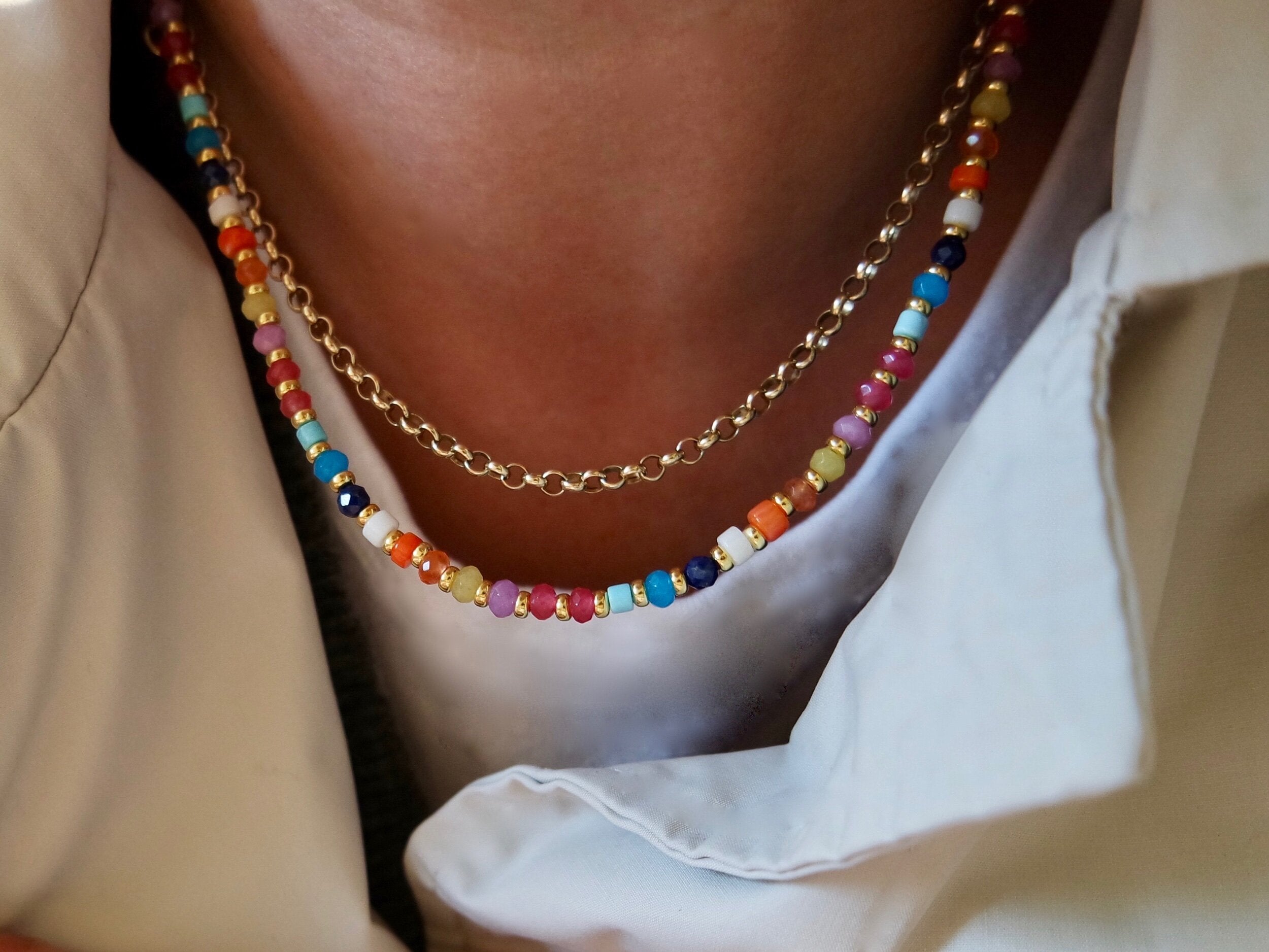 Rainbow Necklace