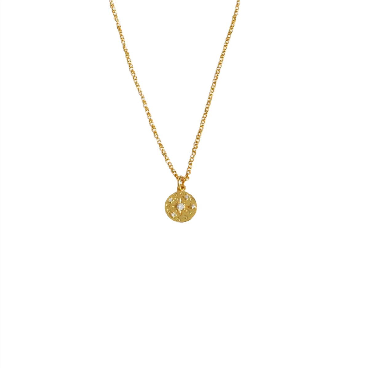 Mini Disc Necklace