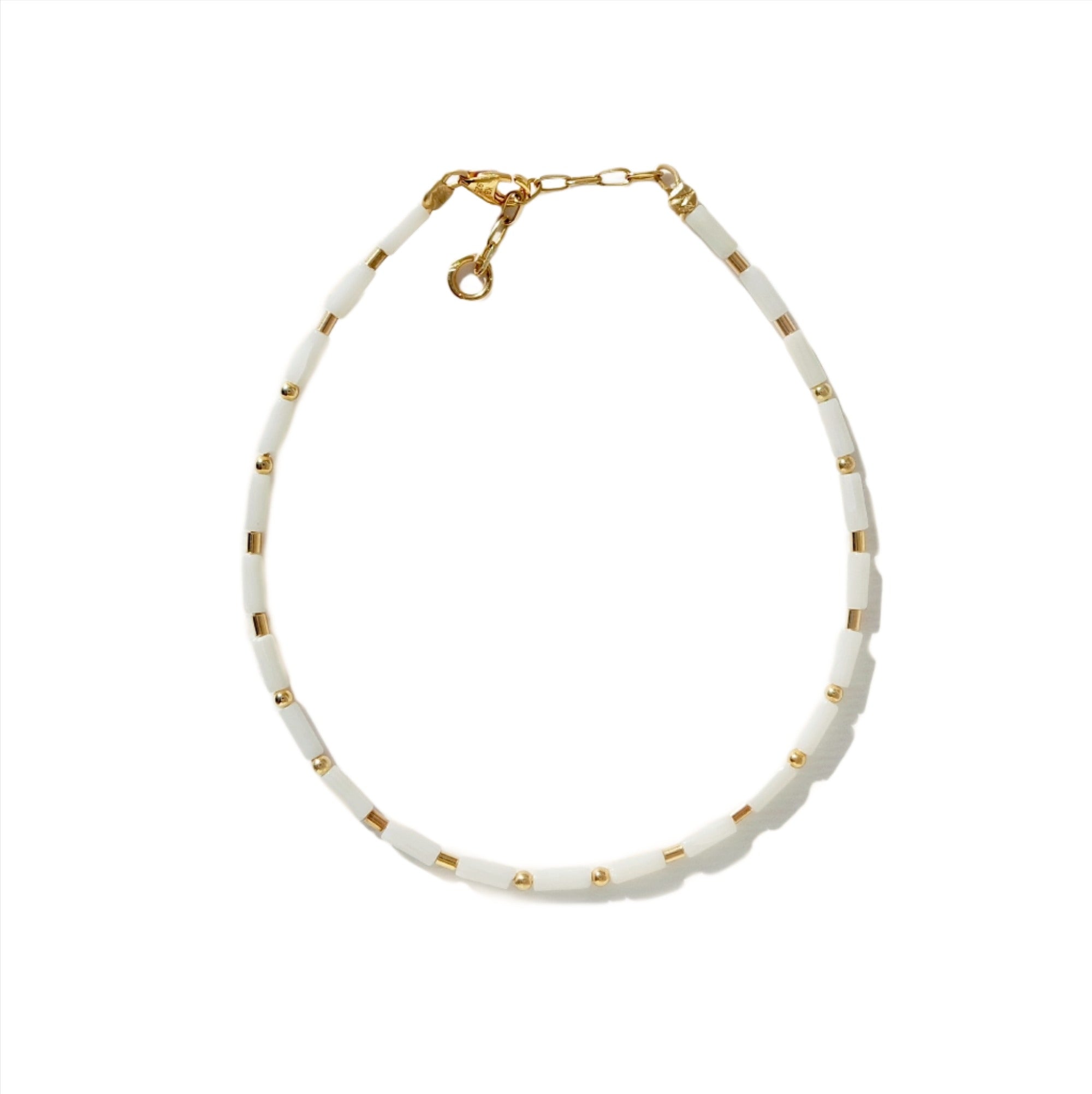 Fine White Coral Bracelet