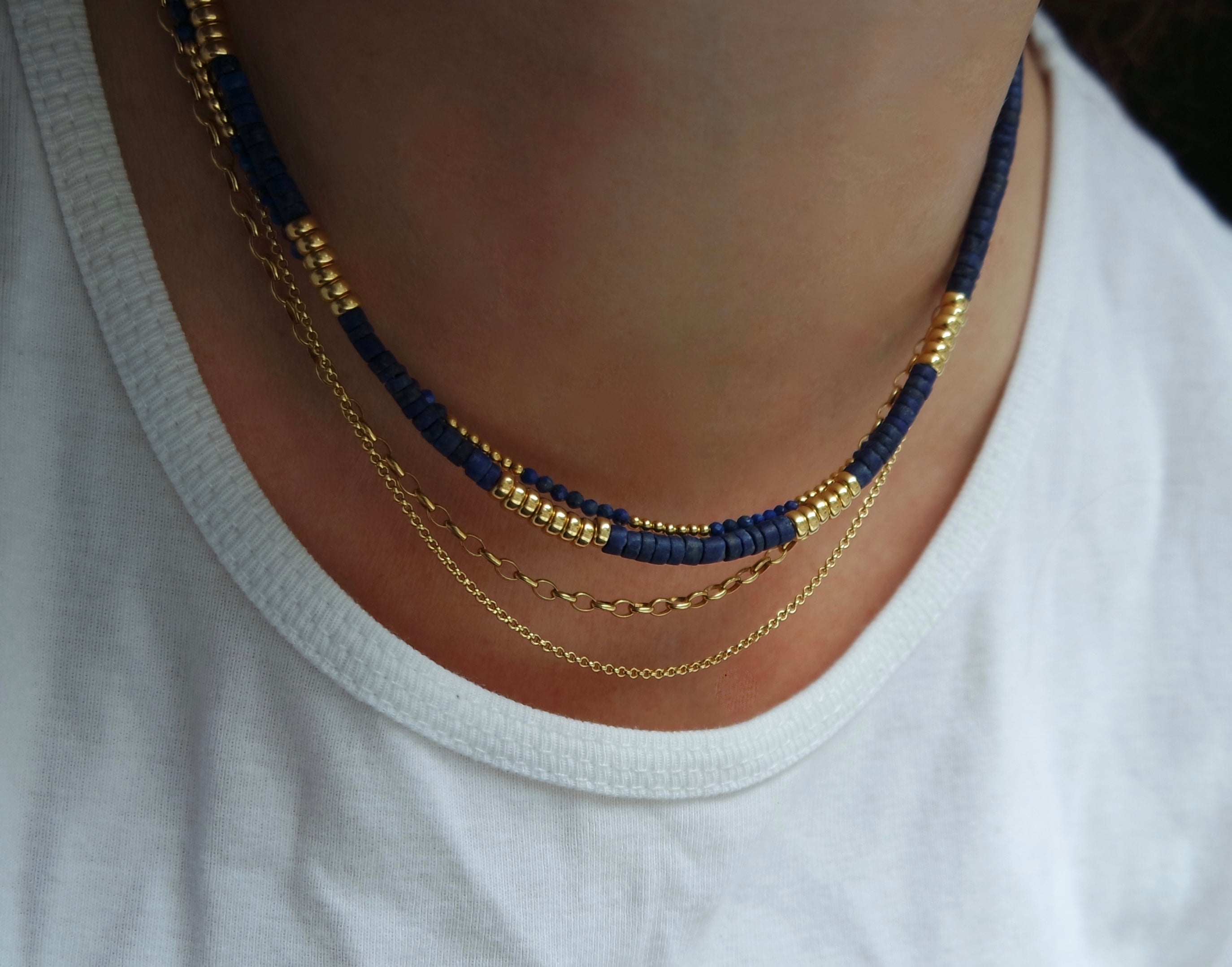 Thicker Rolo Chain Necklace