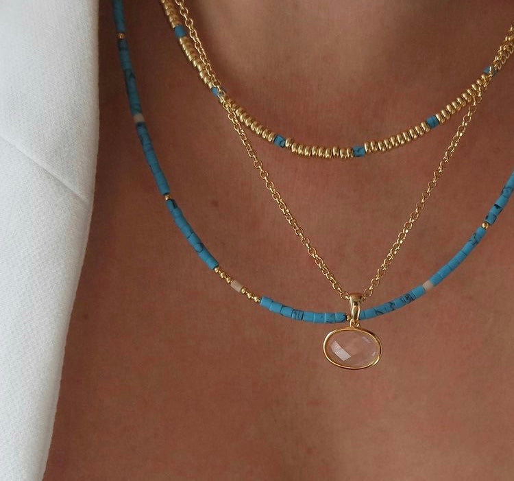 Crystal Drop Necklace