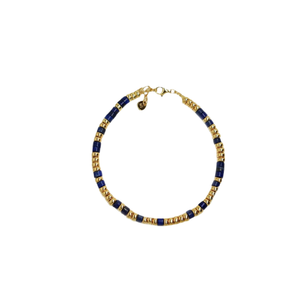 Gold and Lapis II Bracelet