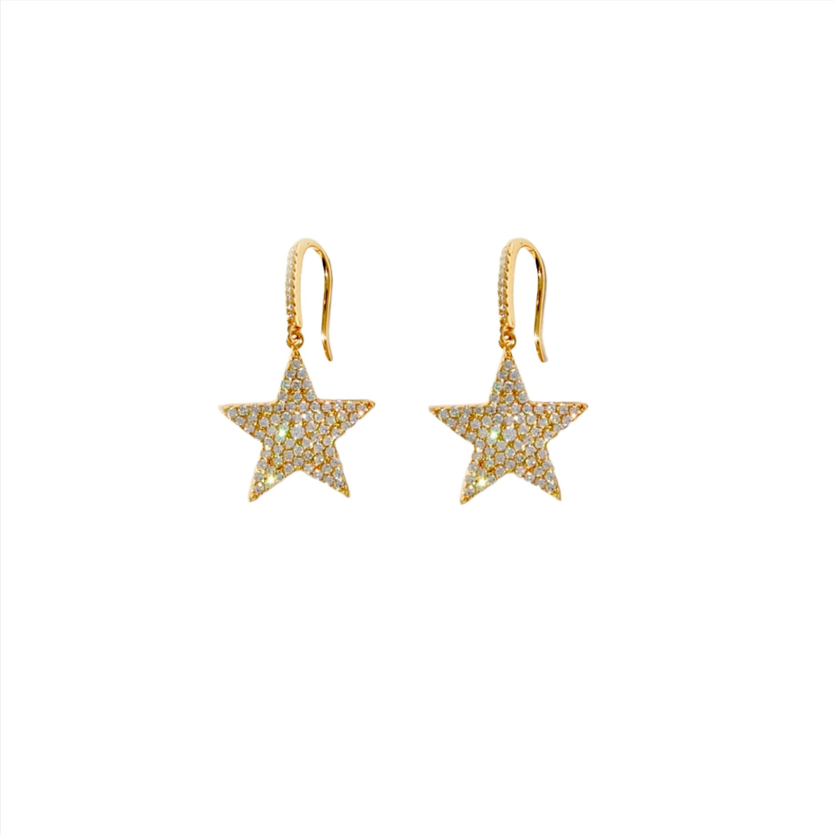 Disco Star Drops Earrings