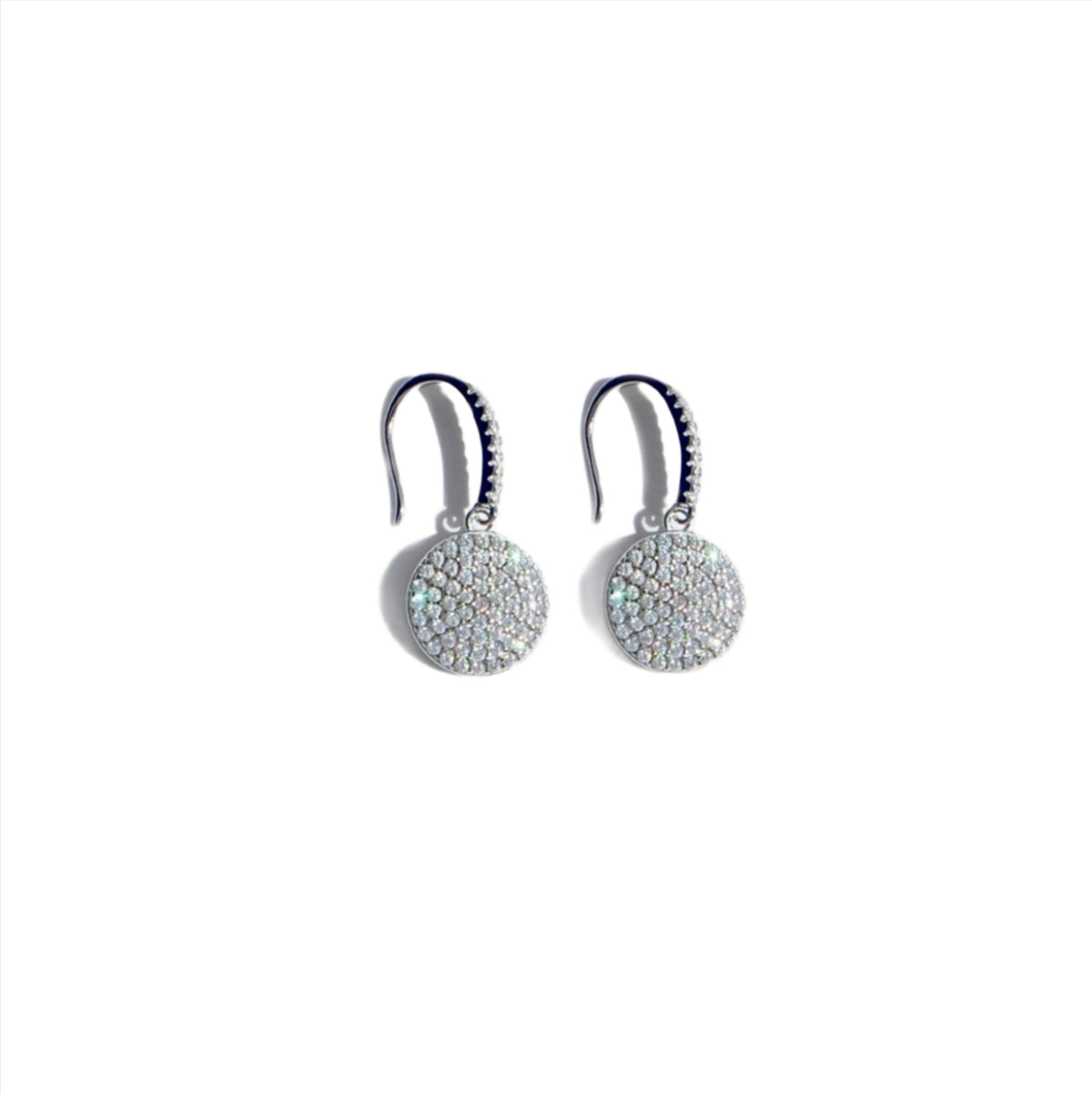 Sparkling Disco Drop Earrings
