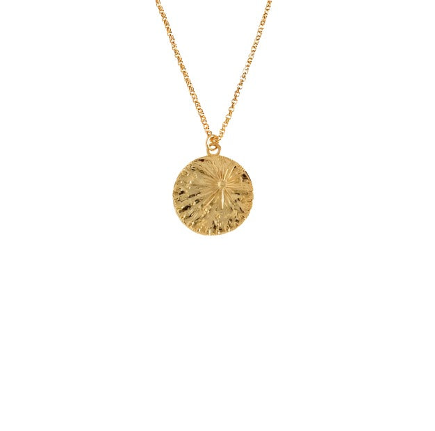 Starburst Disc Necklace KA-NE-029