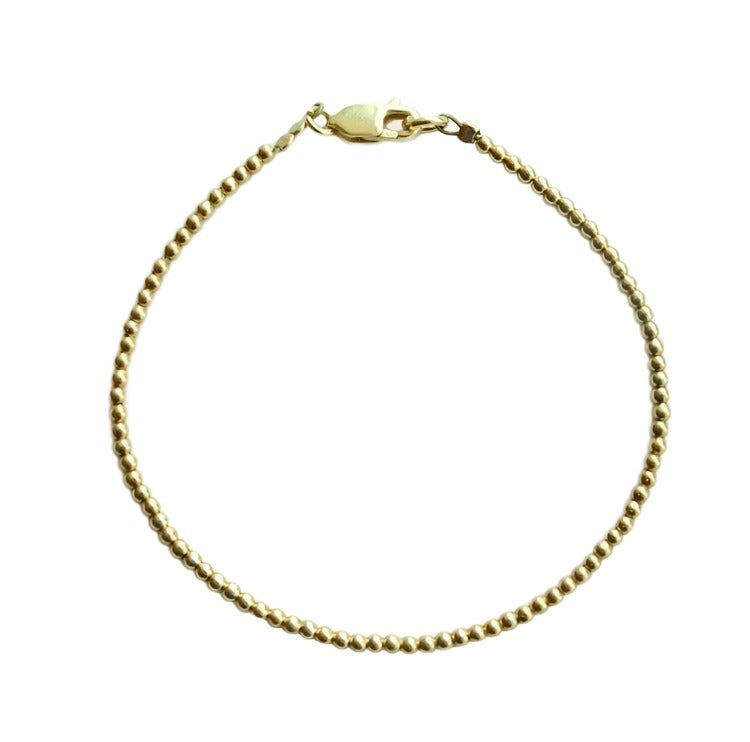 Fine Gold Beaded Bracelet
