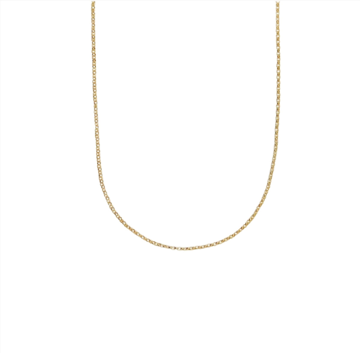 Thicker Rolo Chain Necklace